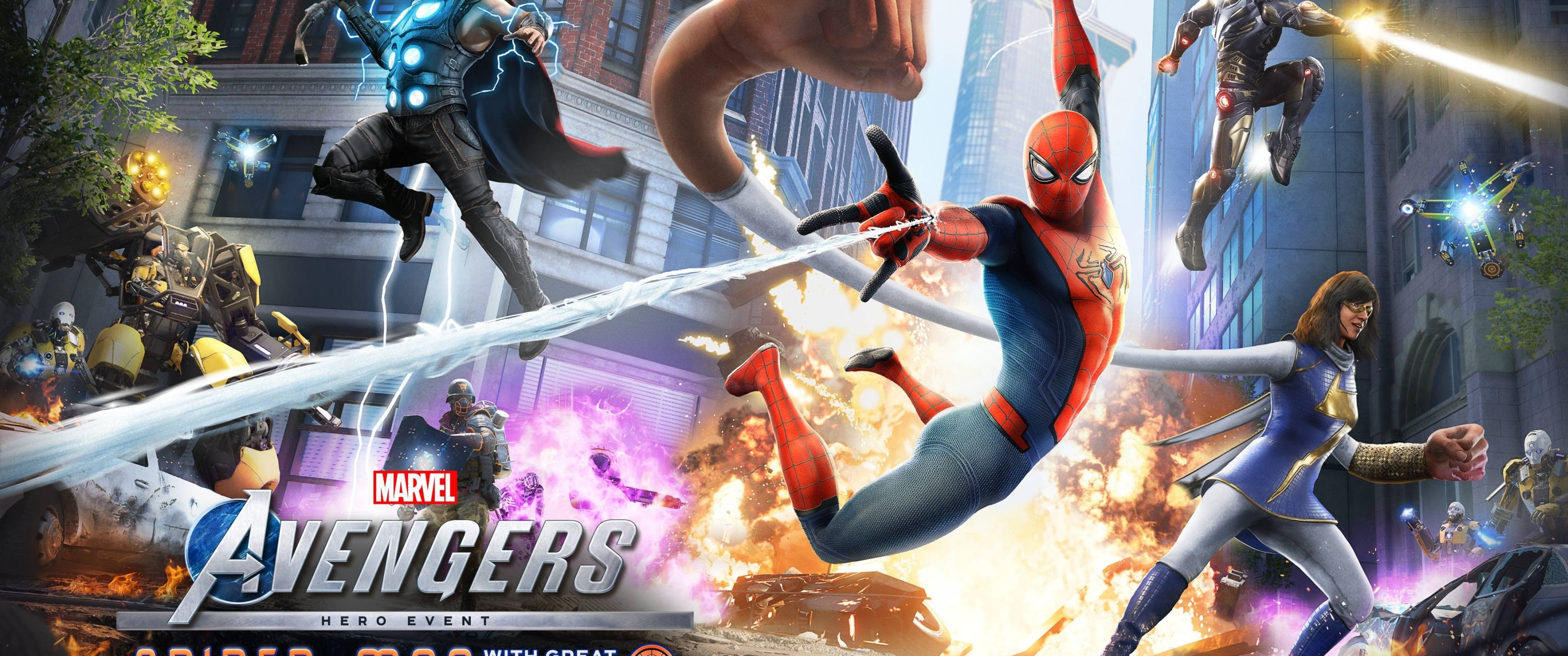 3440x1440 Spider Man In Marvel's Avengers Game HD 3440x1440 Resolution Wallpaper, HD Games 4K Wallpaper, Image, Photo And Background