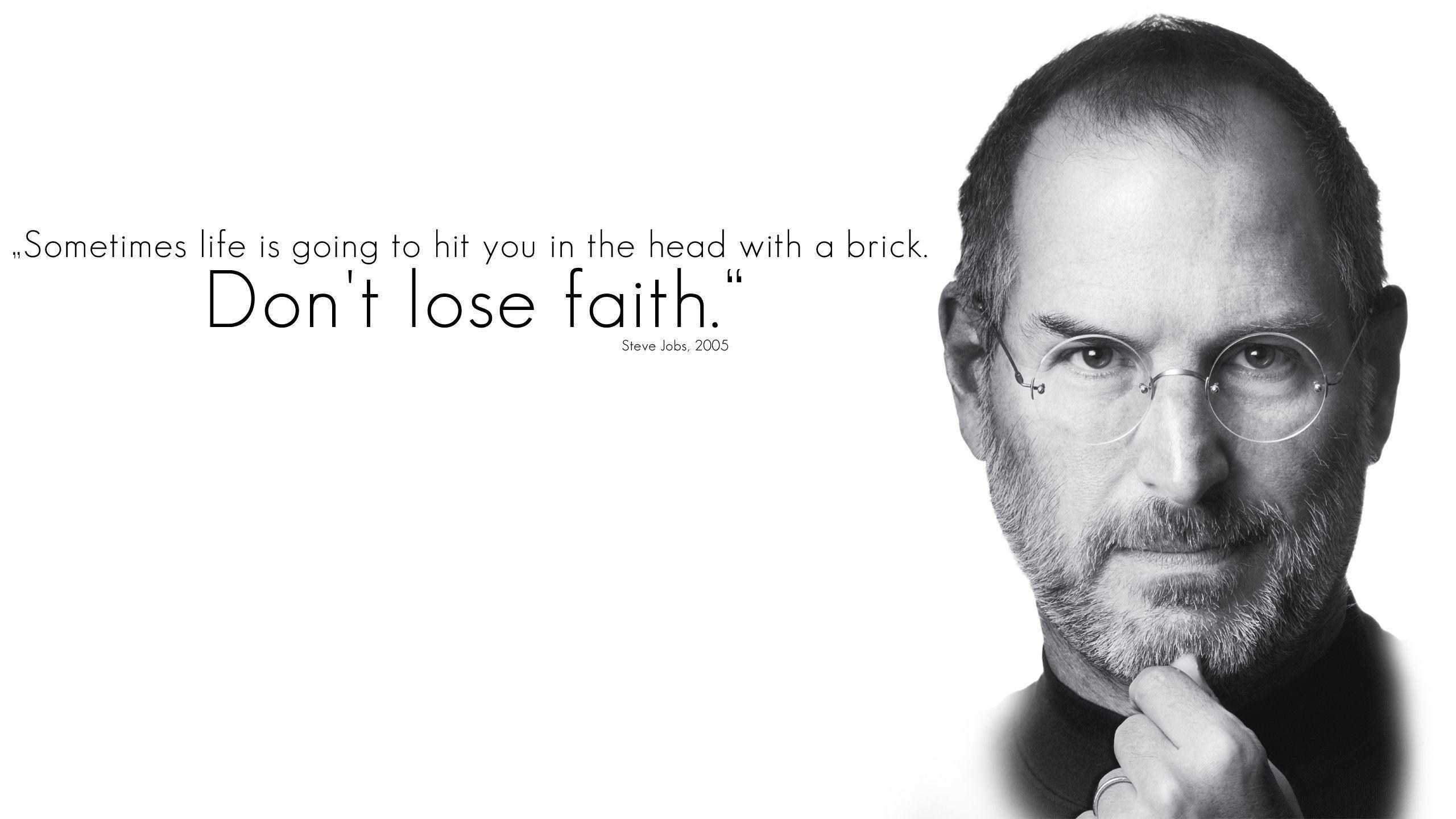 2560x1440 image For > Steve Jobs Wallpaper Think Different Jobs Wallpaper HD