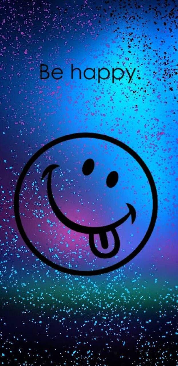 623x1280 Download Be happy Wallpaper by WallpaperTime now. Browse millions of popul. Happy wallpaper, Cute emoji wallpaper, iPhone wallpaper kawaii