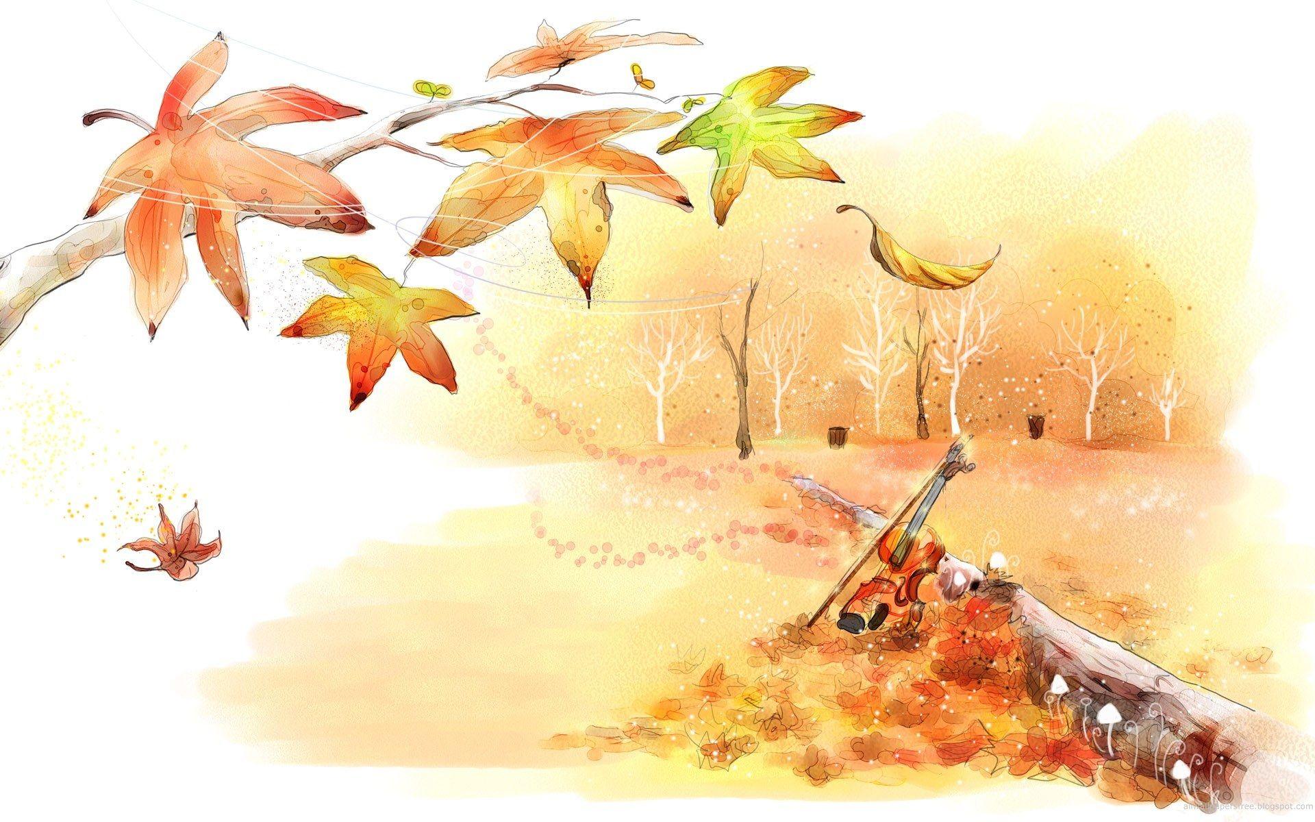 Autumn Drawing Wallpapers - Top Free Autumn Drawing Backgrounds