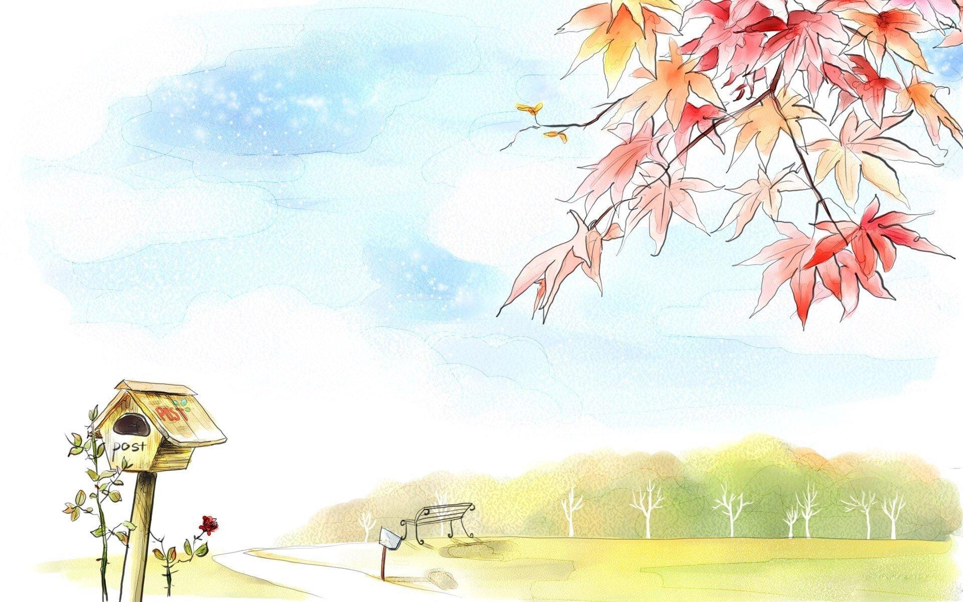 Autumn Drawing Wallpapers - Top Free Autumn Drawing Backgrounds