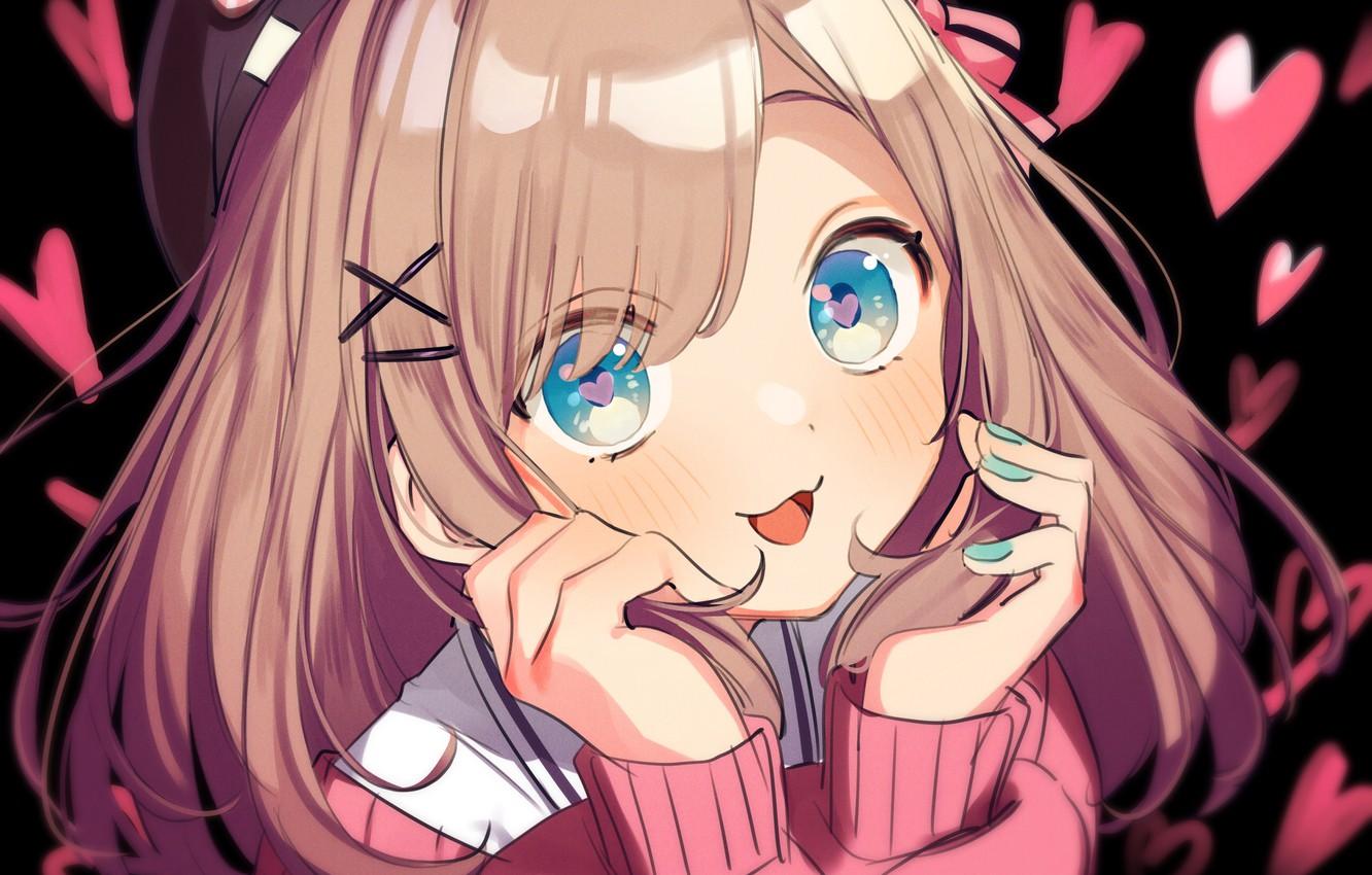 1332x850 Wallpaper look, anime, art, Nijisanji, Virtual YouTuber, suzuhara lulu image for desktop, section прочее