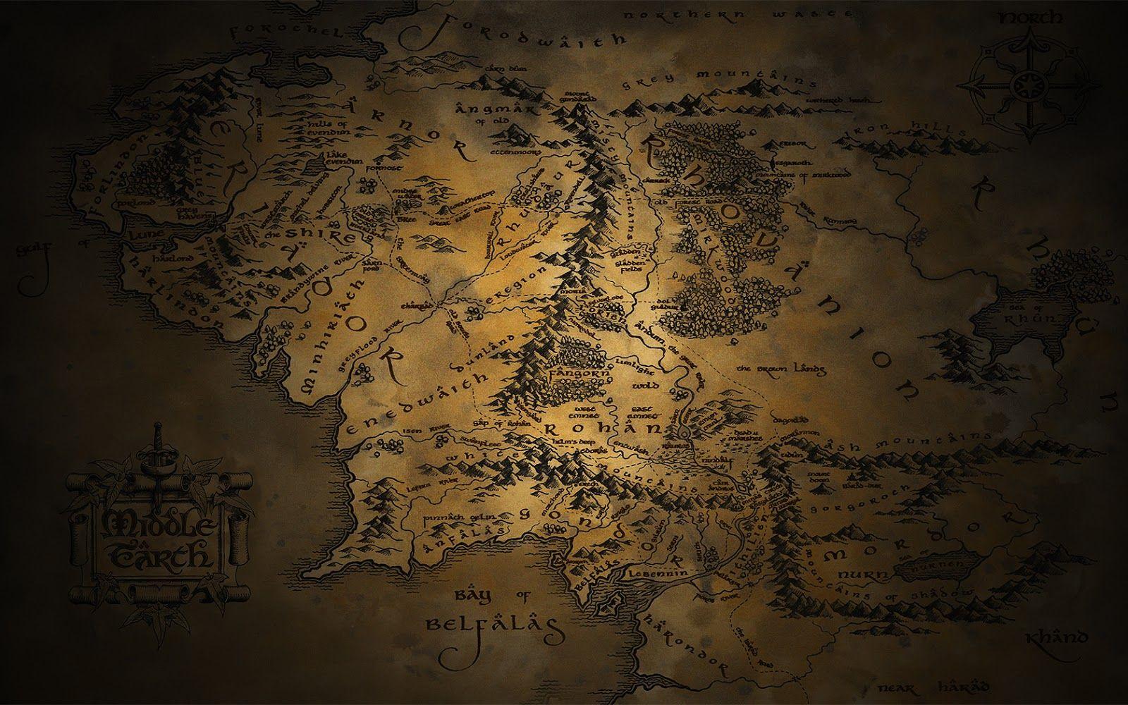 1600x1000 wisgoon - ویسگون - نقشه سرزمین های میانی middle earth #hobbit