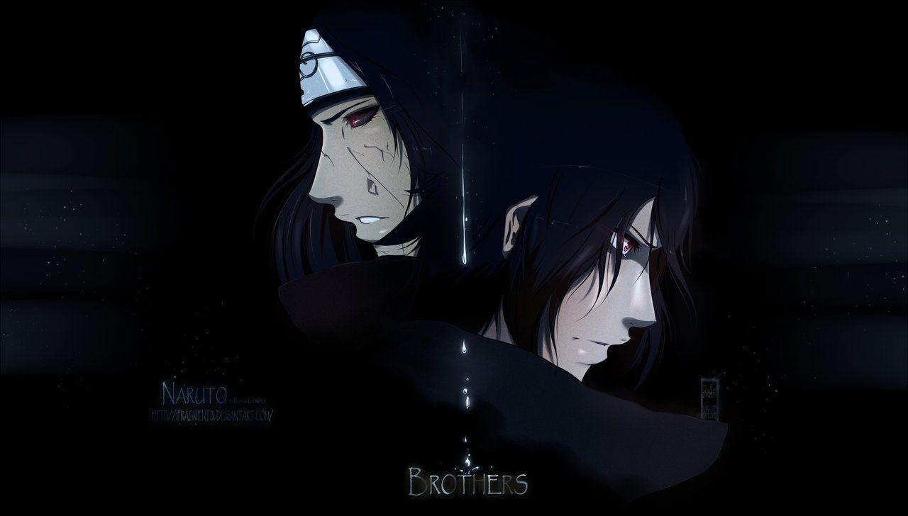 Heres a sasuke and itachi wallpaper i made best brother duo in anime   rNaruto