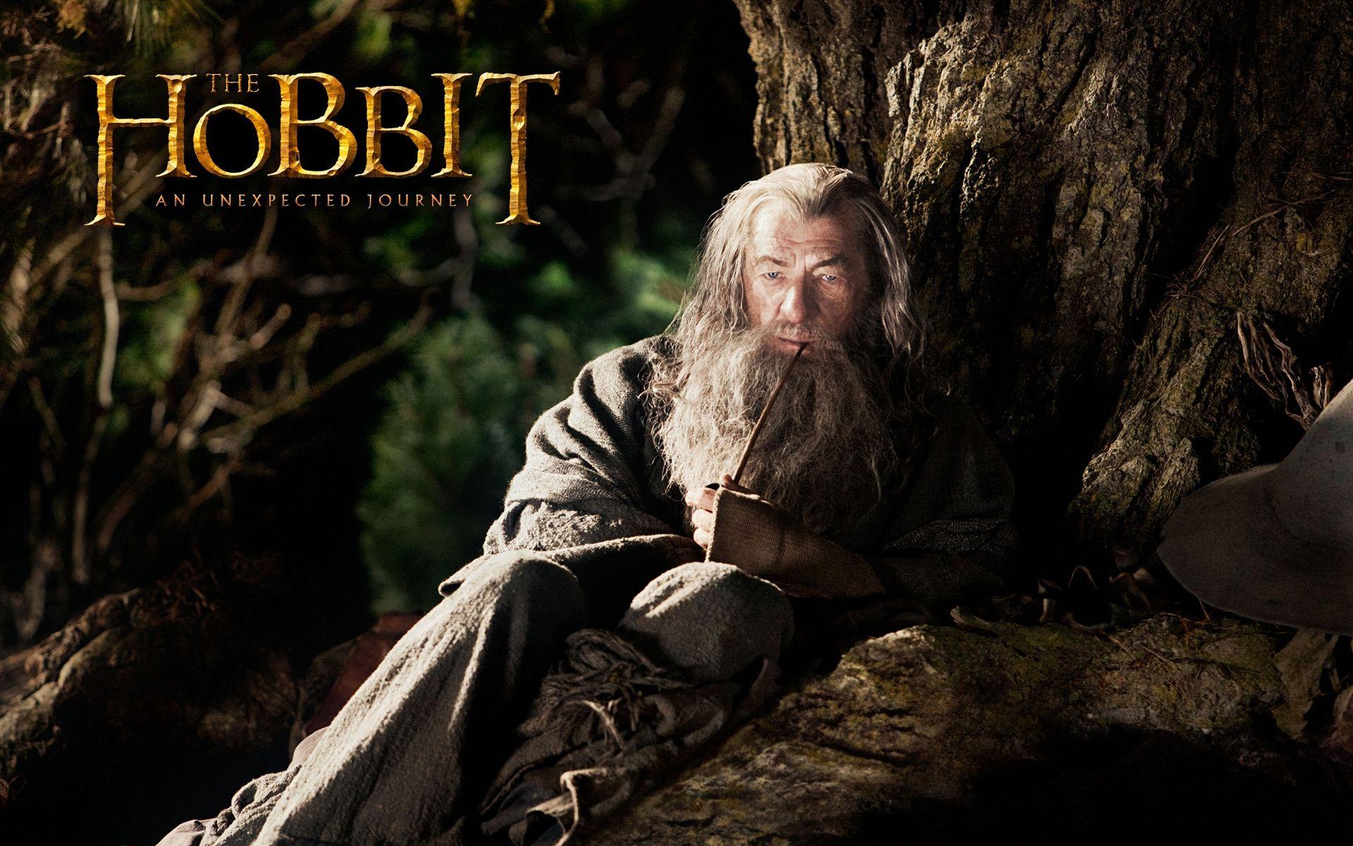 1920x1200 Gandalf with wild boar's tusk Hobbit: An Unexpected Journey