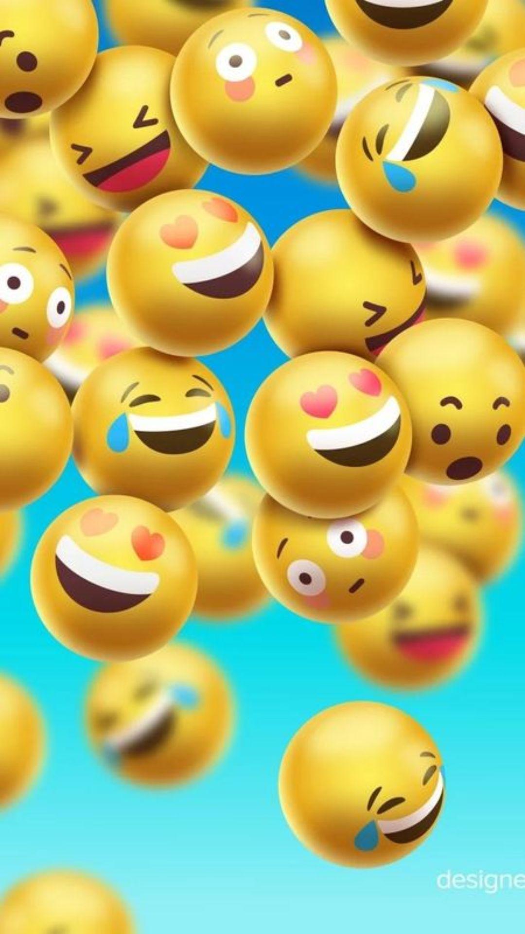 1080x1920 Emoji Wallpaper [Desktop, iPhone, Laptop, Mobile]
