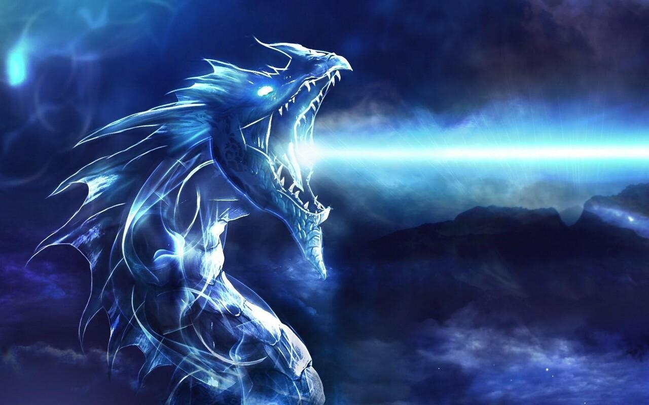 1280x800 Blue Dragon 720P HD 4k Wallpaper, Image, Background, Photo and Picture