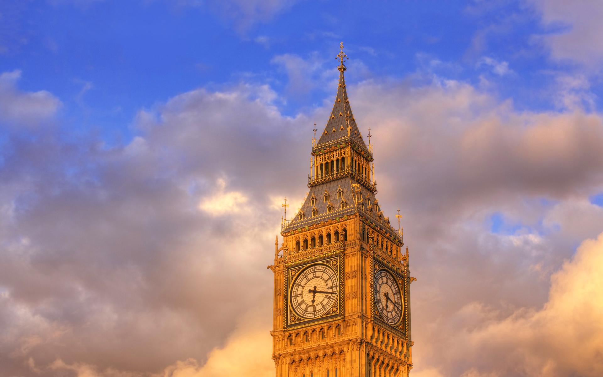 1920x1200 Big ben london clock