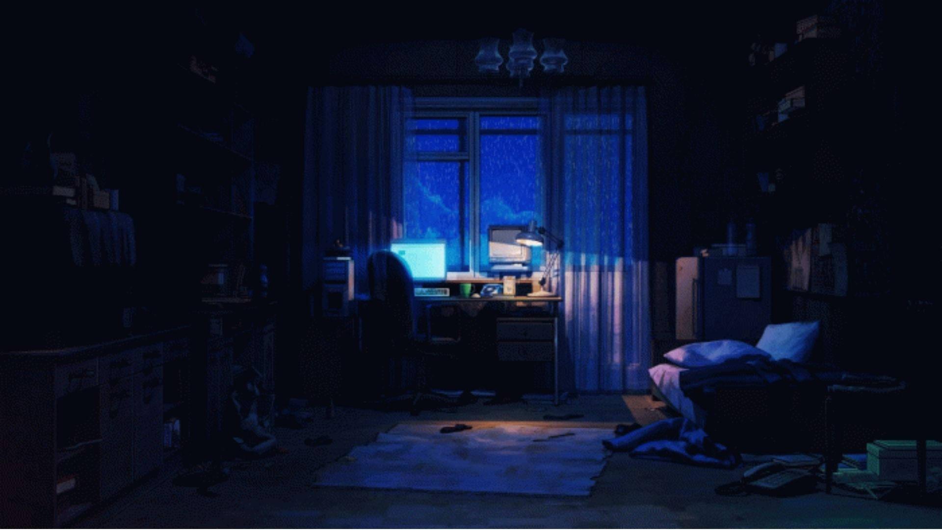 1920x1080 Anime Room Wallpaper & Background For FREE