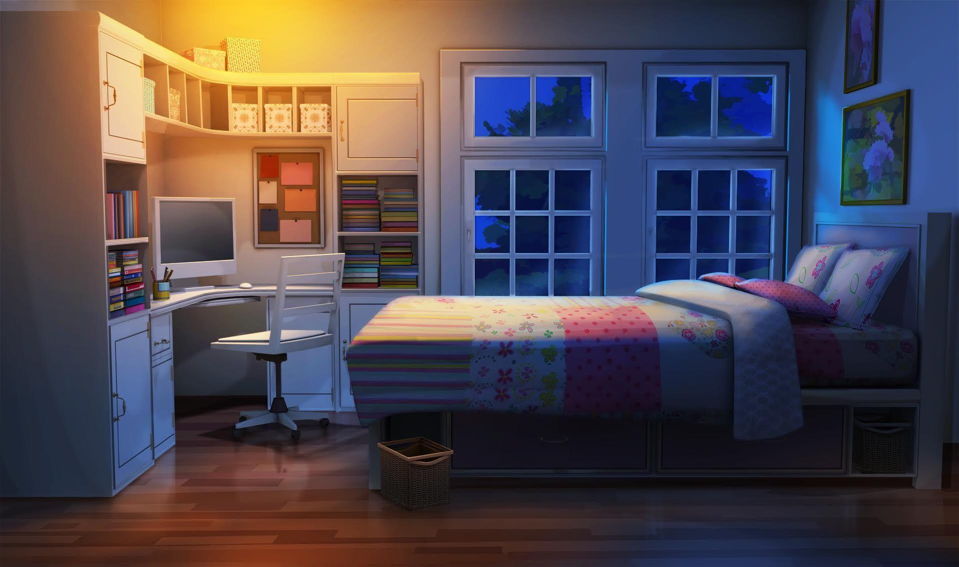 1919x1136 Anime Bedrooms Wallpaper