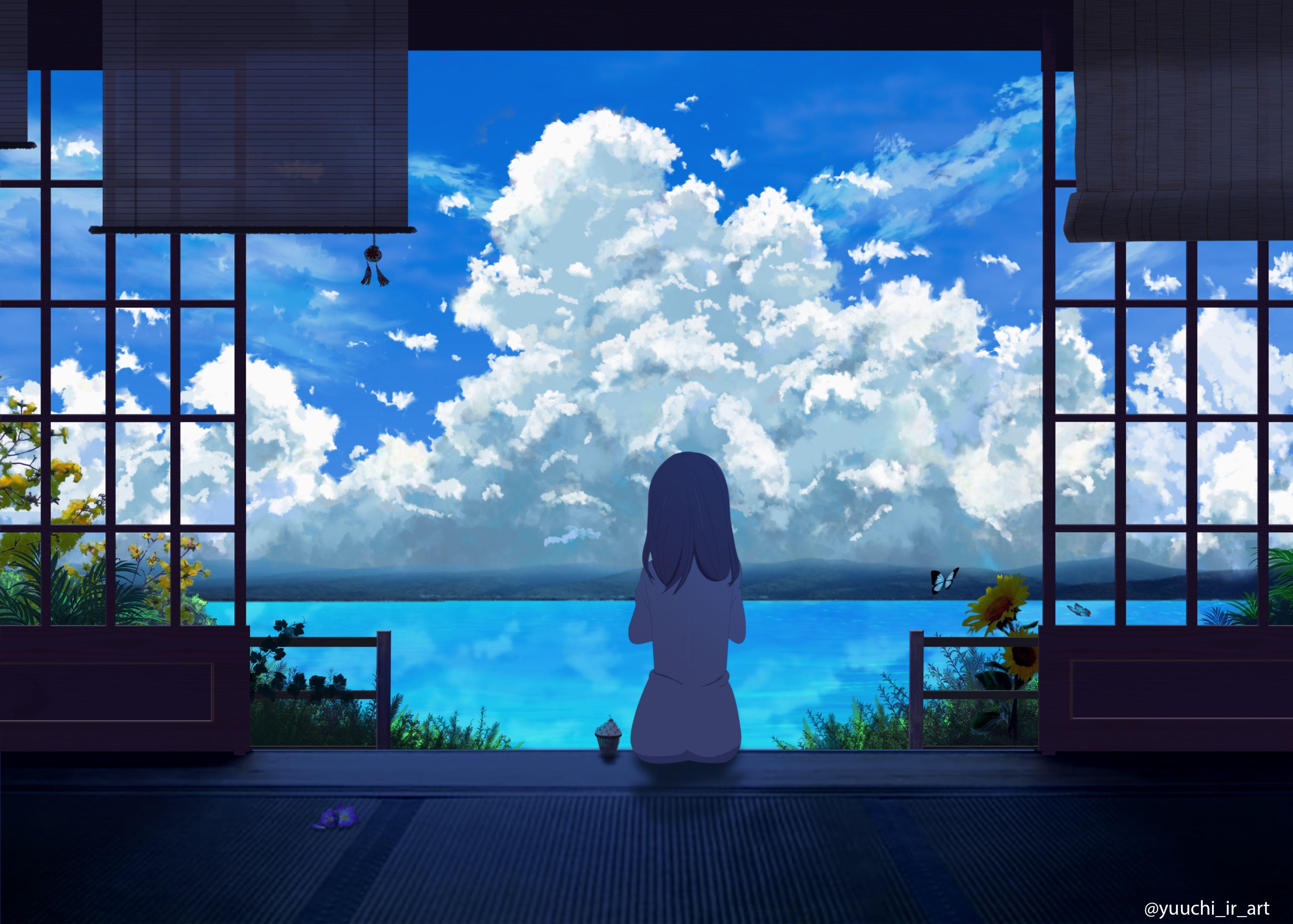 Anime Summer Landscape Wallpapers Top Free Anime Summer Landscape