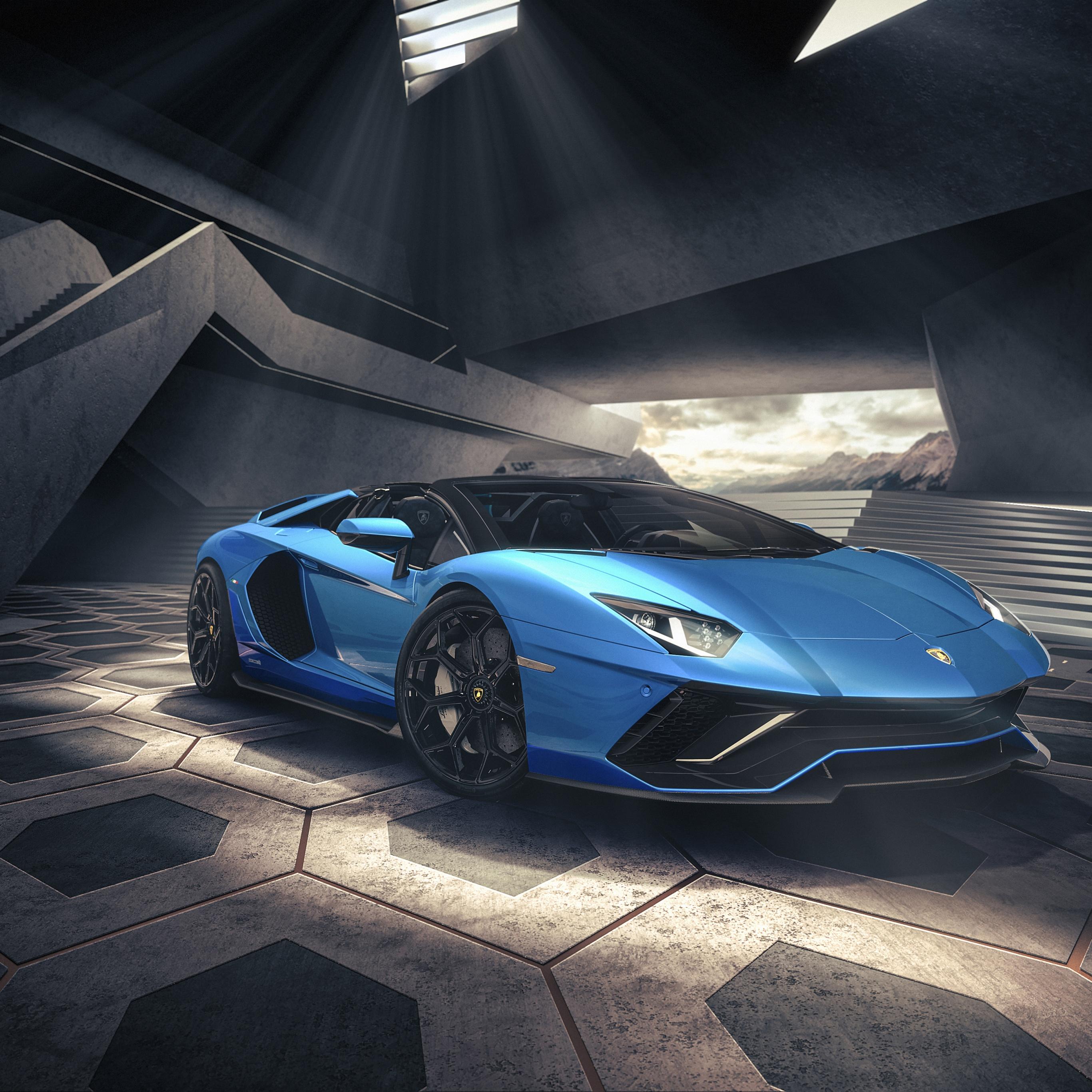 2732x2732 Lamborghini Aventador LP 780 4 Ultimae Roadster Wallpaper 4K, Supercars, 5K, Cars