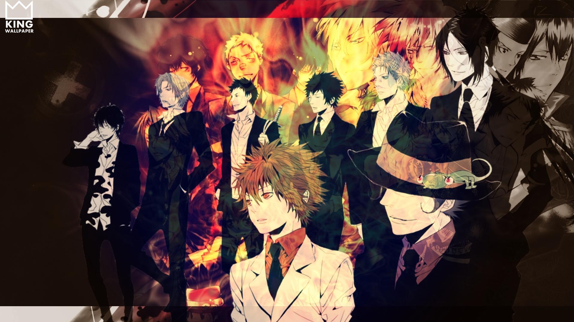 Wallpaper anime, characters, mafia, Katekyo Hitman REBORN! for mobile and  desktop, section сёнэн, resolution 1920x1200 - download