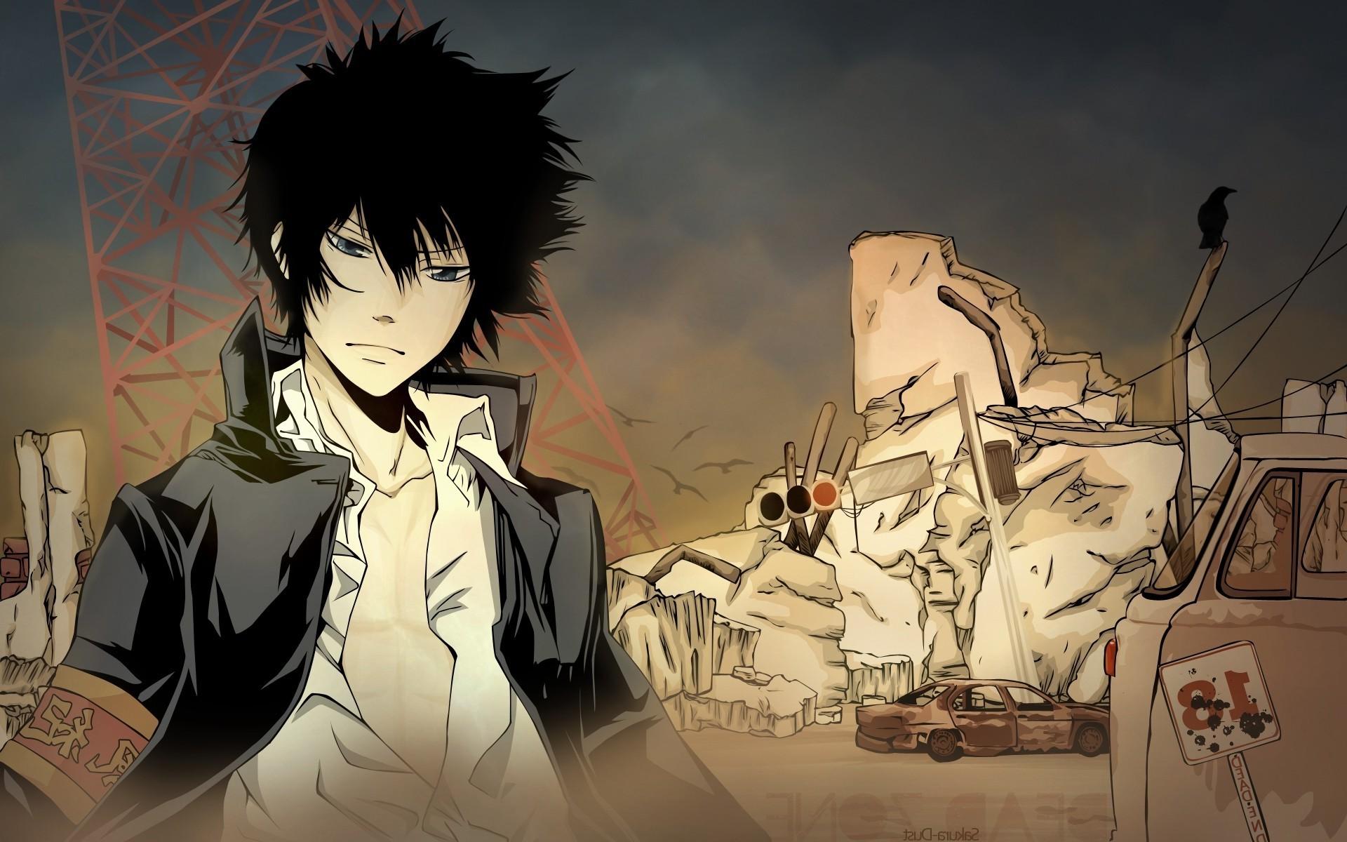 1920x1200 anime, Katekyo Hitman Reborn!, Hibari Kyoya, Dark Hair Wallpaper HD / Desktop and Mobile Background