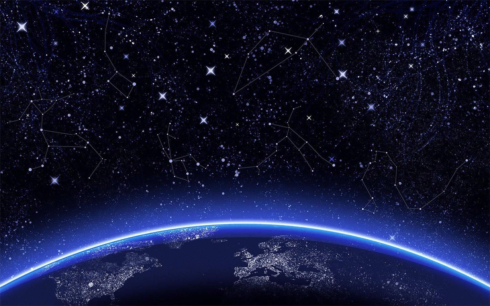 1920x1200 Download Horoscope Constellation Stars Wallpaper