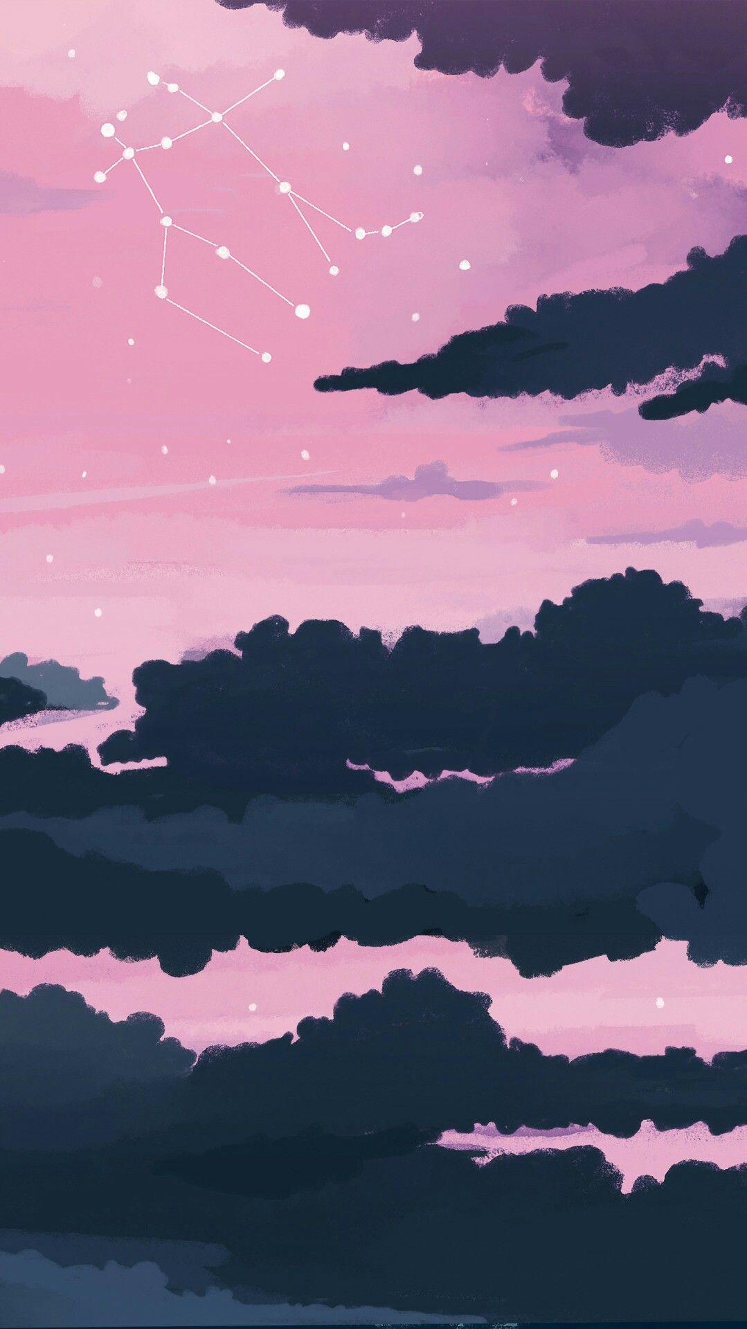 1079x1920 Gemini constellation phone wallpaper. Gemini wallpaper, Aesthetic iphone wallpaper, Art wallpaper