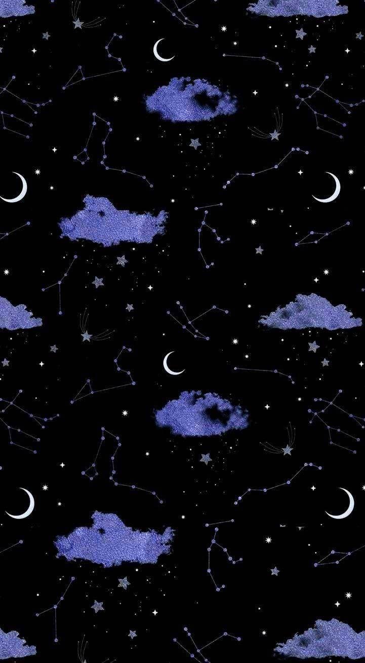 721x1308 Constellation stars, iphone wallpaper , space, stars. Galaxy wallpaper iphone, Space phone wallpaper, Witchy wallpaper