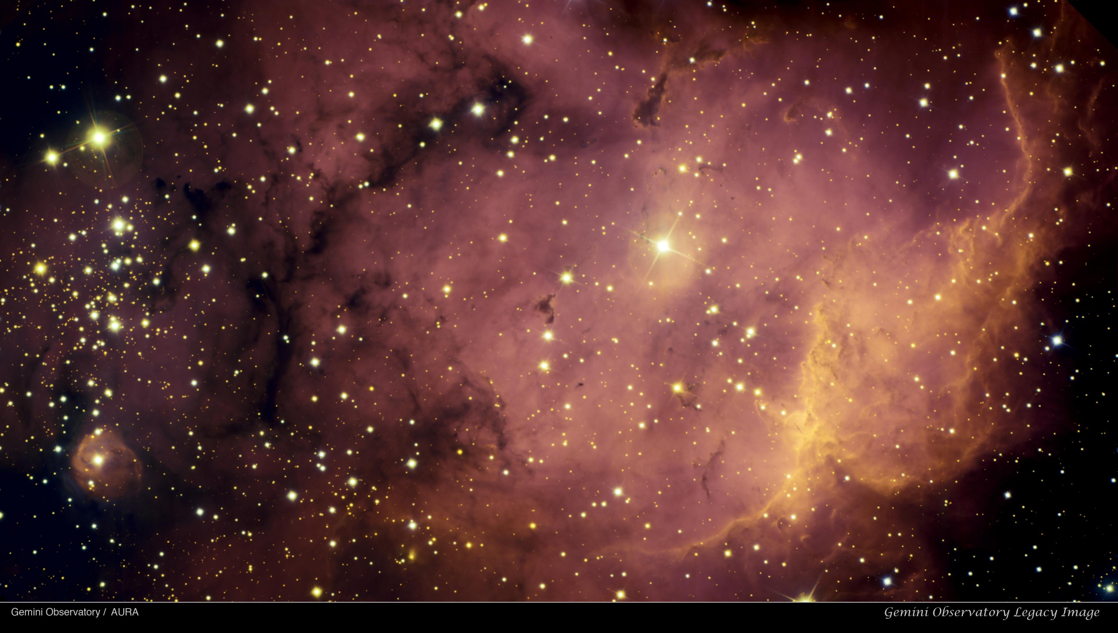 3840x2175 Star Birth NGC 2467