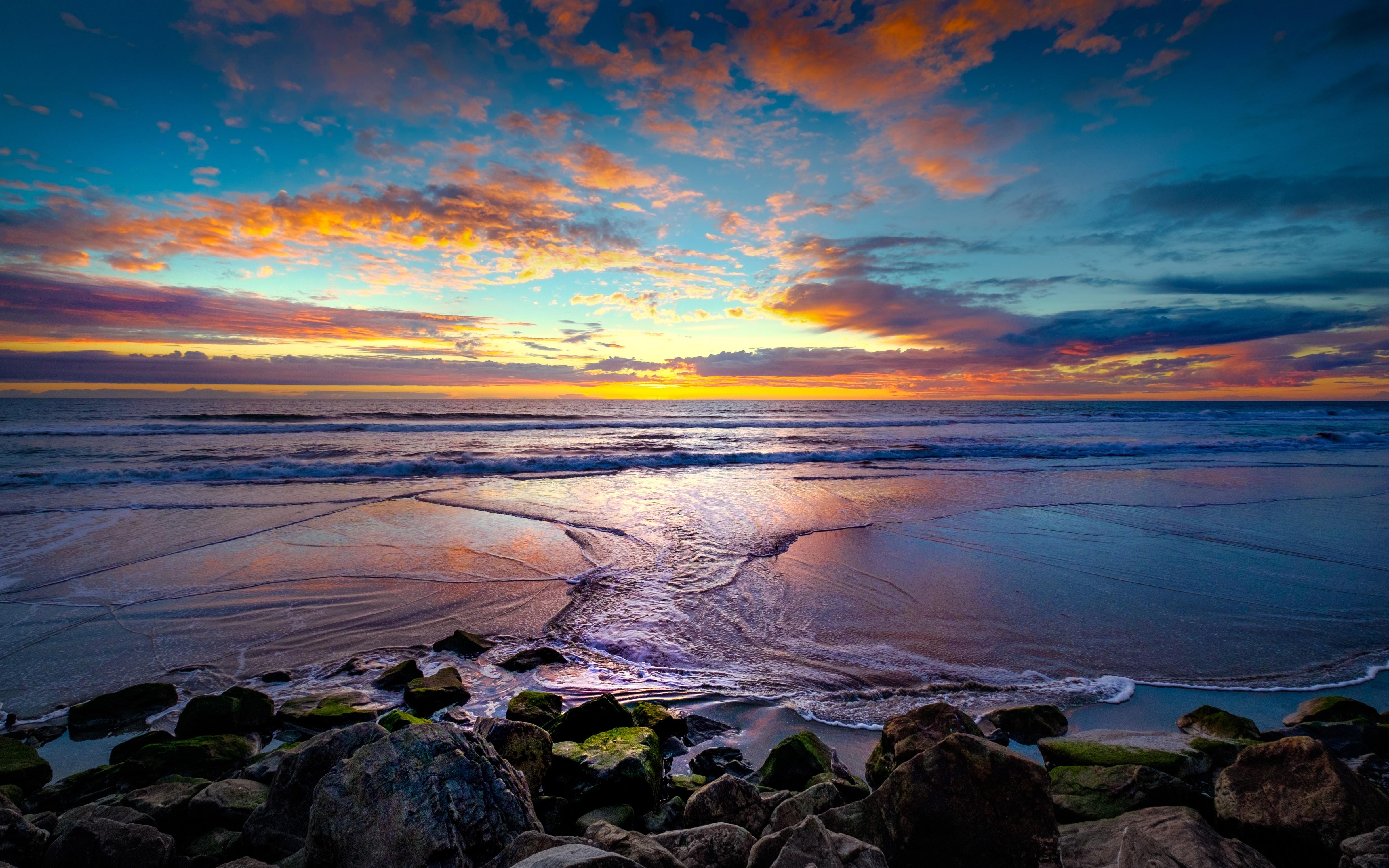 4896x3060 Wallpaper / sunset, storm, nature, hd, 4k, 5k free download
