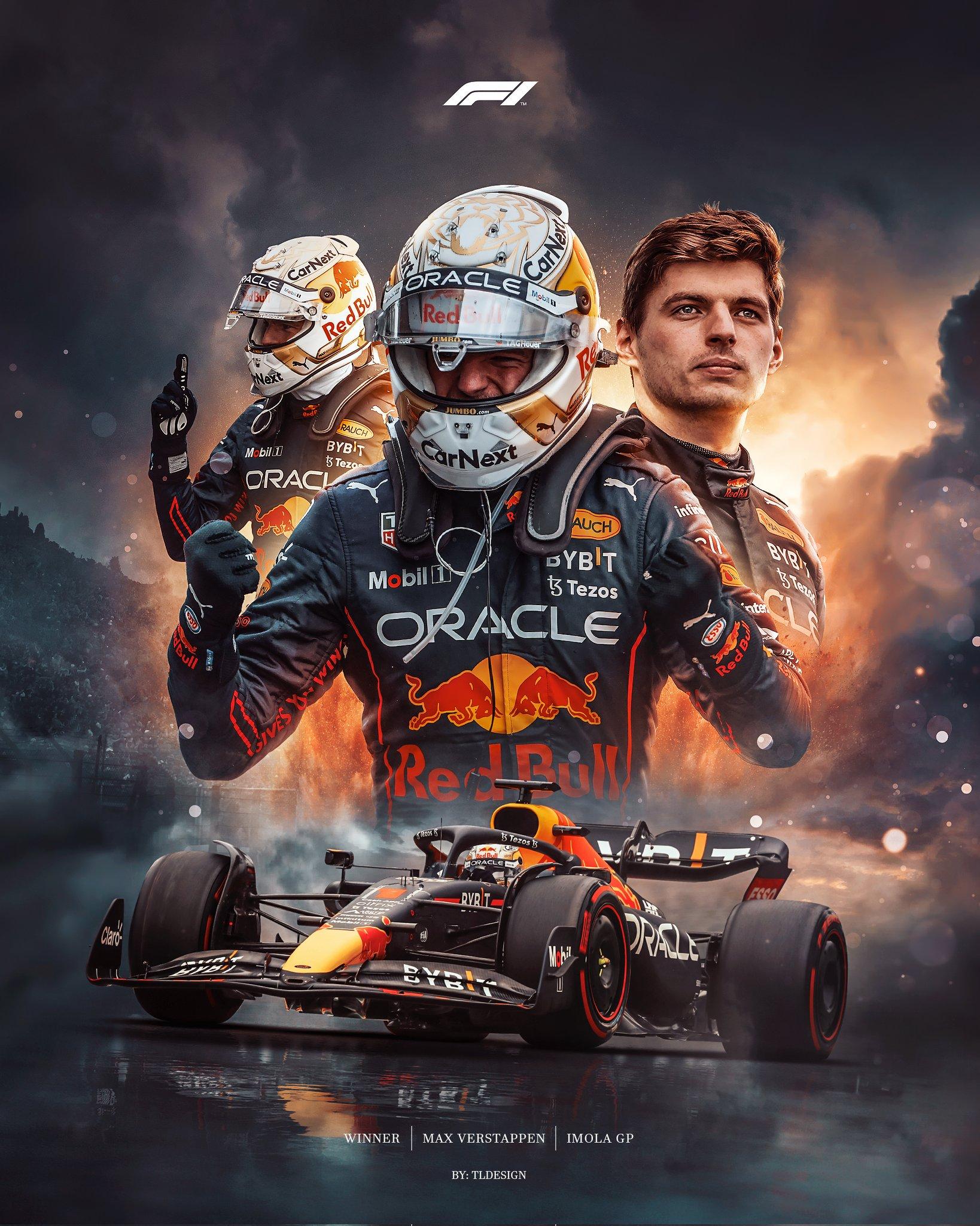 1638x2048 Tl Design Verstappen #ImolaGP winner poster