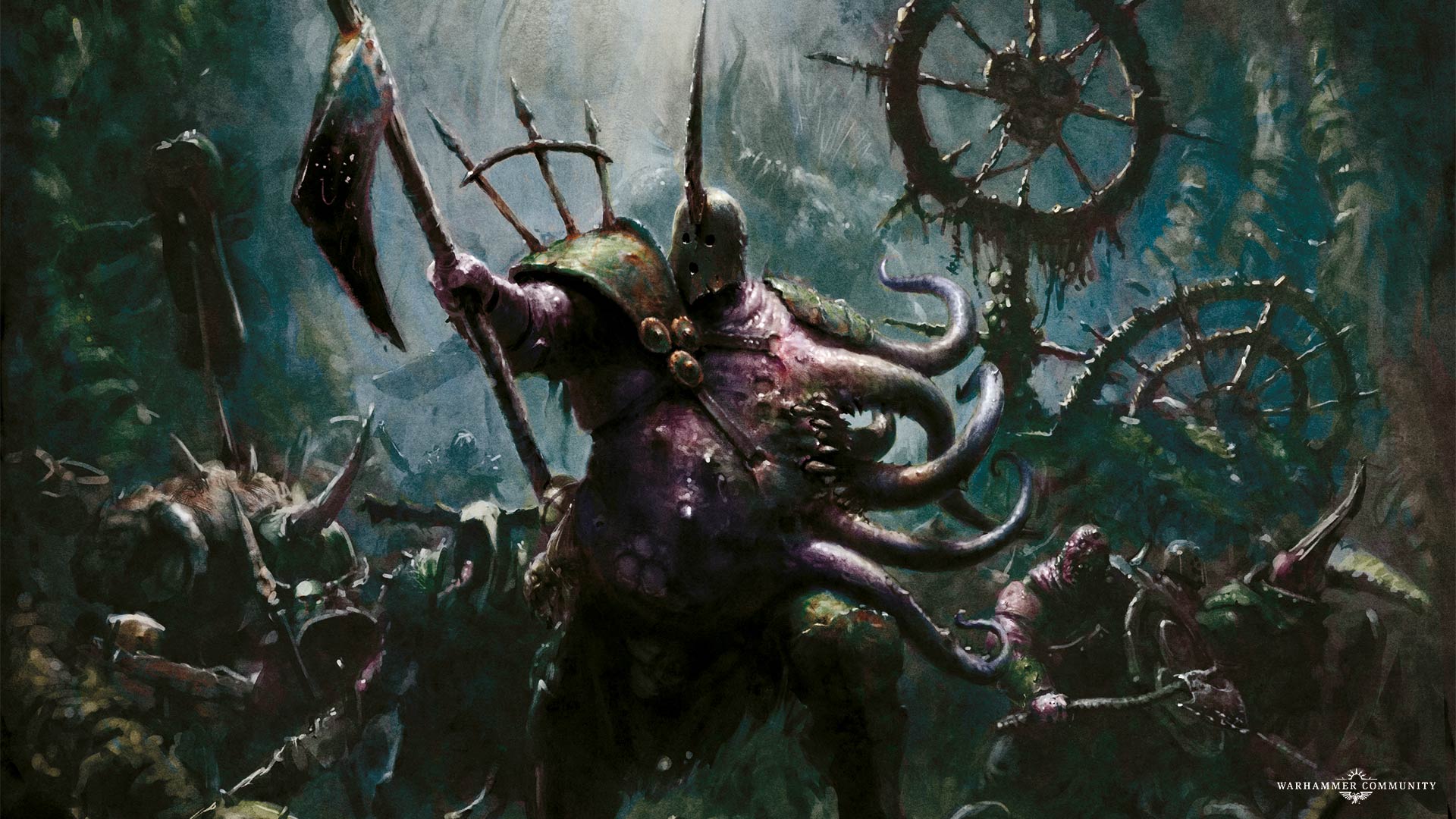 1920x1080 Faeit 212: Fourth Day of Nurgle: The Lord of Blights with New Wallpaper