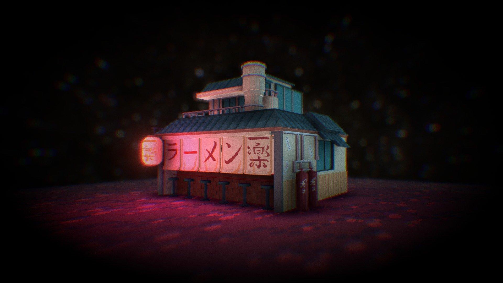 1920x1080 Ichiraku Ramen Shop model by medidog [70a0189]