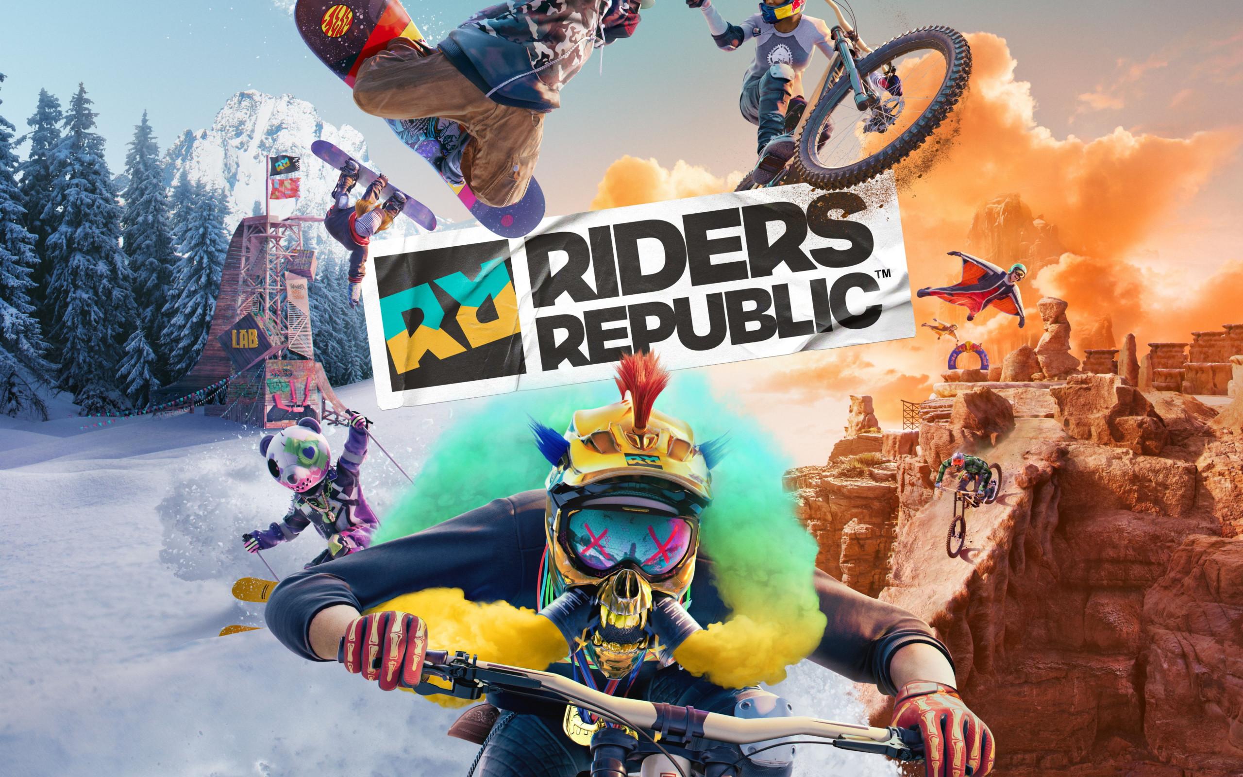 2560x1600 Download wallpaper: Riders Republic poster 2560x1600