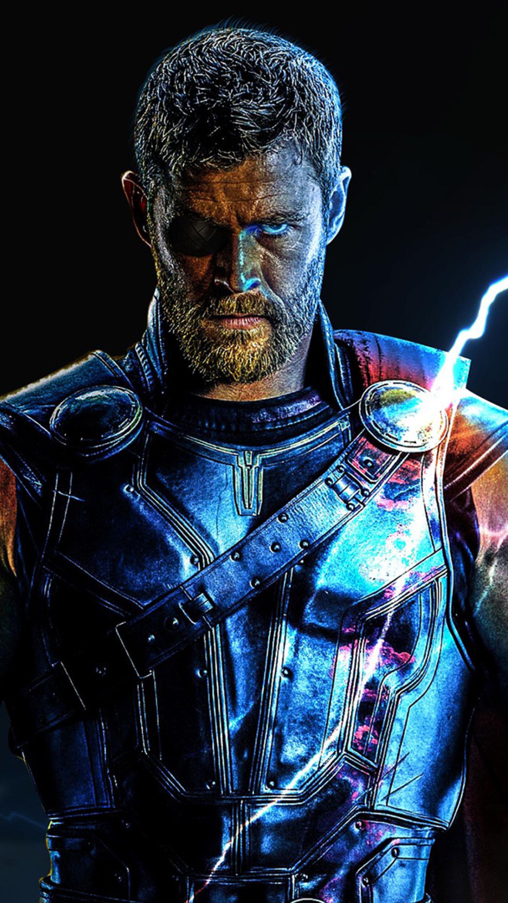 Thor: Love and Thunder (Marvel Movie Logo) 4K wallpaper download