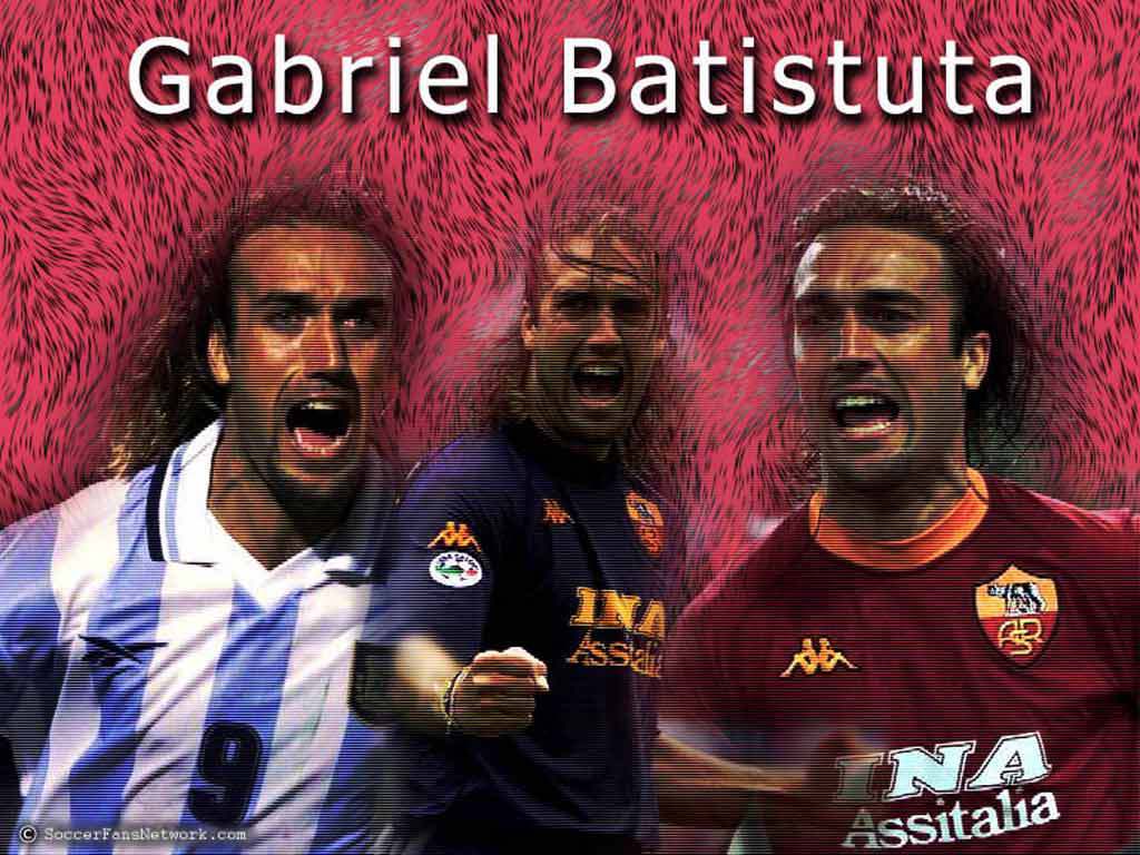 1024x768 Gabriel Batistuta Wallpaper