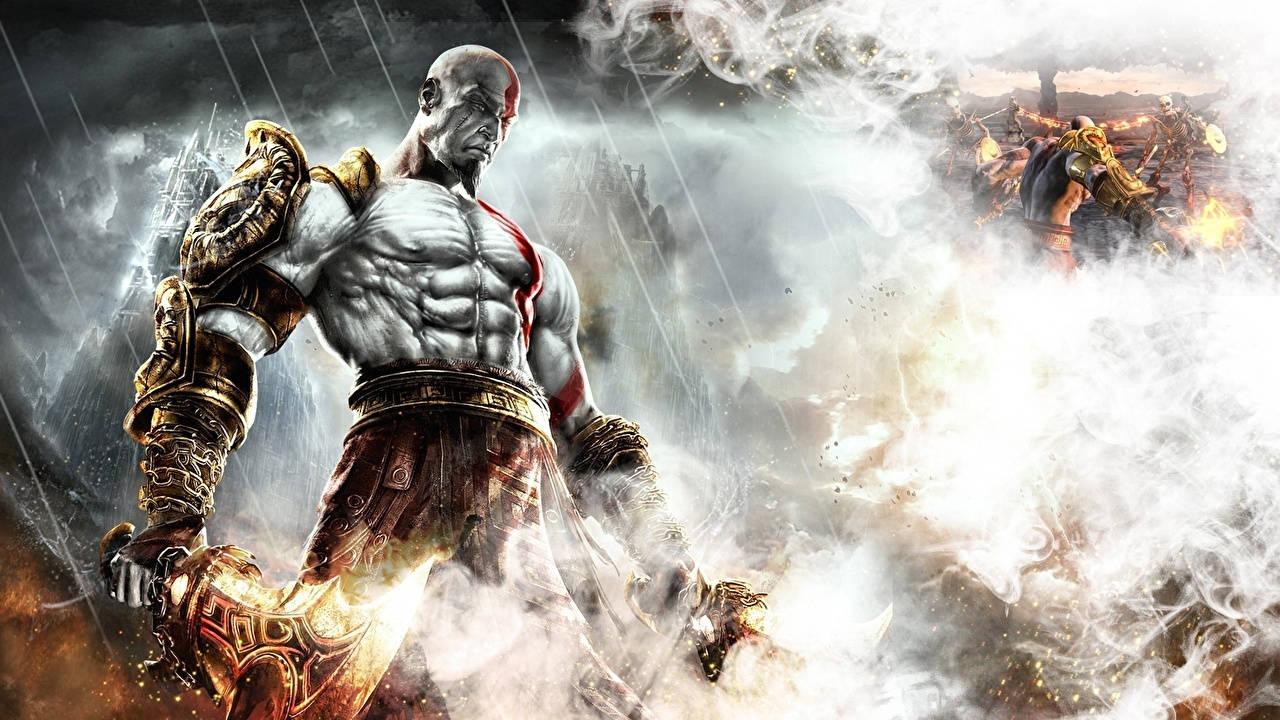 1280x720 Download God Of War Kratos Artwork Wallpaper