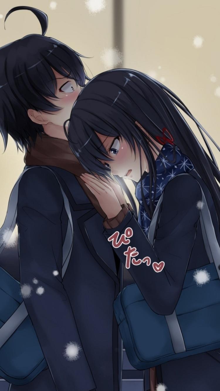 750x1334 Wallpaper / Anime My Teen Romantic Comedy SNAFU Phone Wallpaper, Yukino Yukinoshita, Hachiman Hikigaya, 750x1334 free download