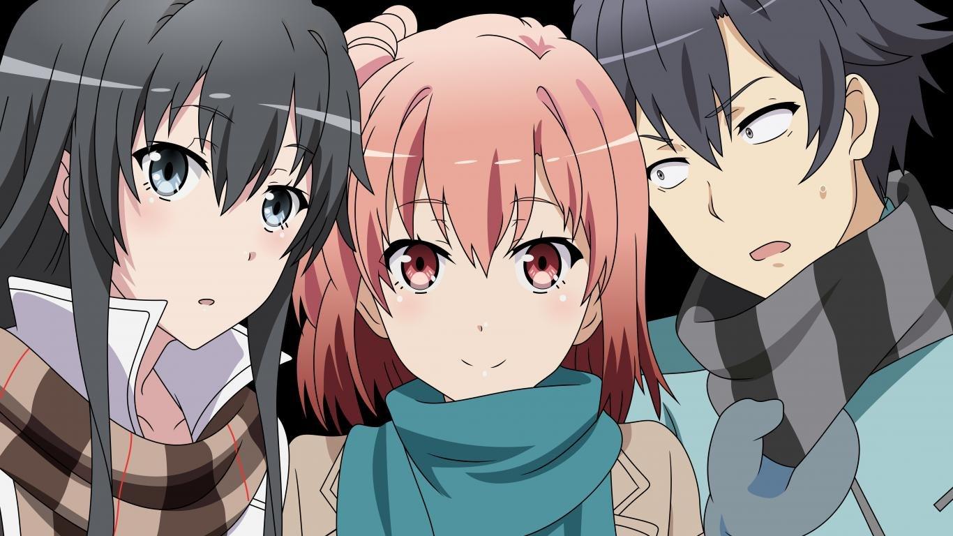 1366x768 Awesome My Teen Romantic Comedy SNAFU free background for HD 1366x768 PC