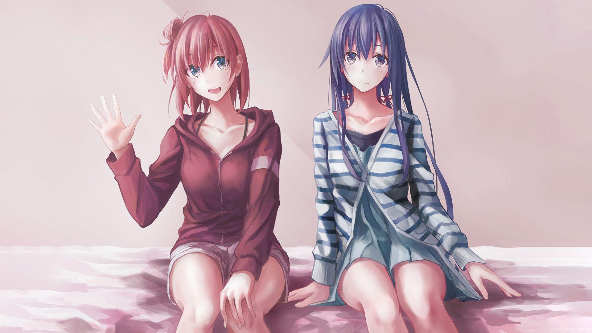 1920x1080 Desktop Wallpaper My Teen Romantic Comedy Snafu, Anime Girls, HD Image, Picture, Background, Cagdcg