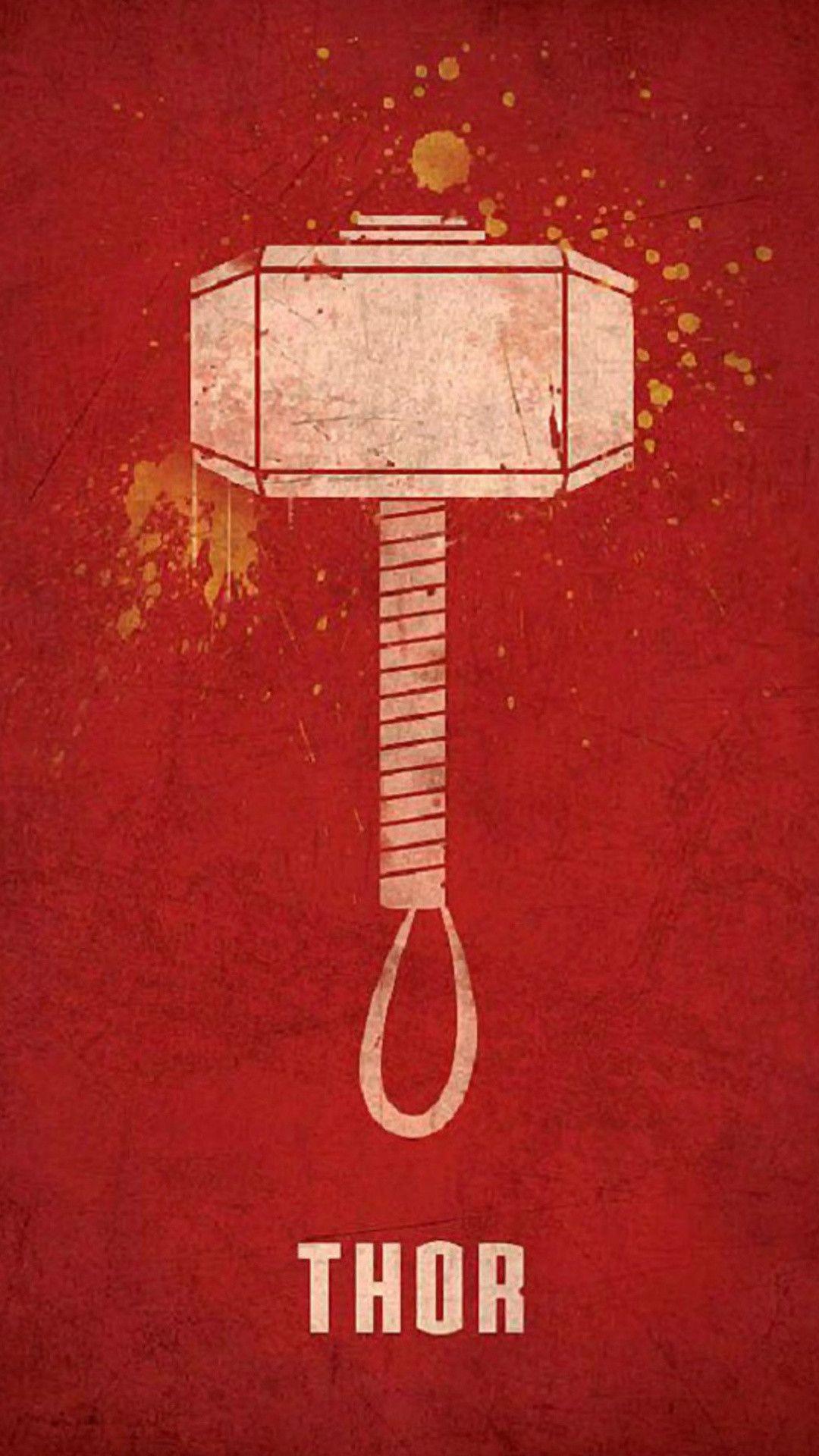1080x1920 Thors Hammer Wallpaper