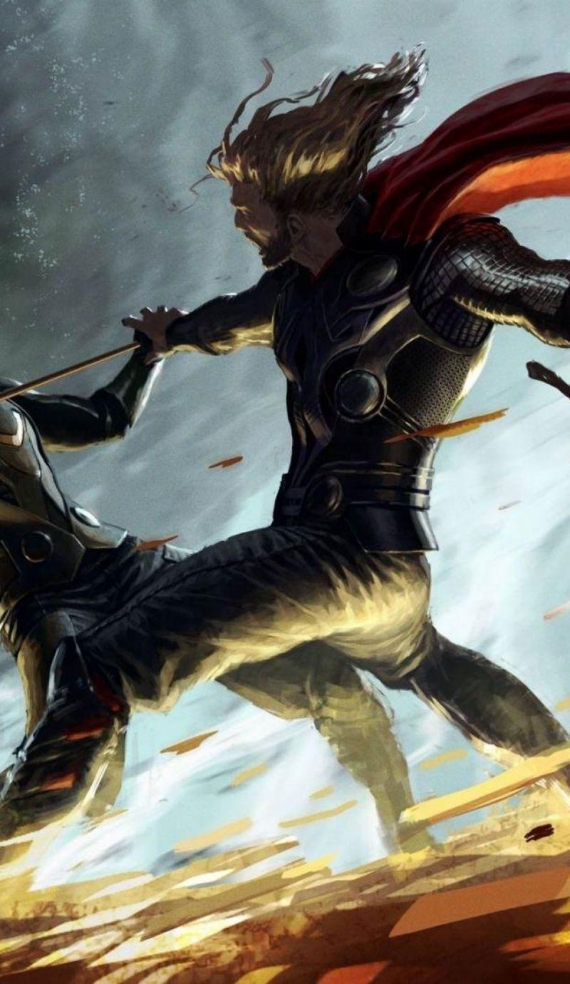 Thor iPhone Wallpapers - Top Free Thor iPhone Backgrounds - WallpaperAccess