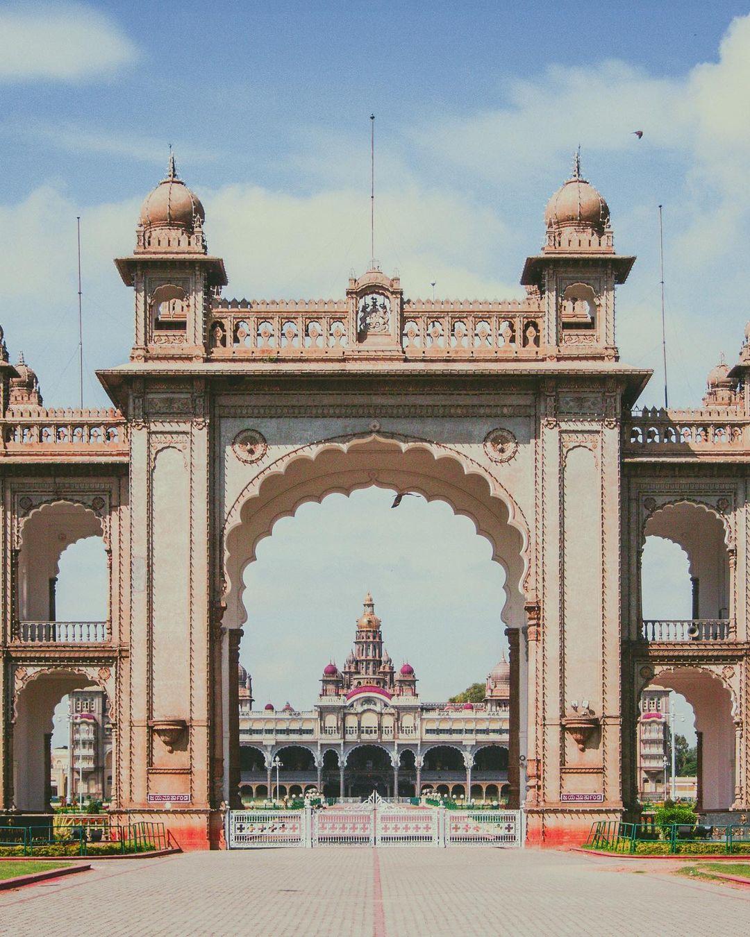 1080x1350 Mysore Palace. Accidentally Wes Anderson