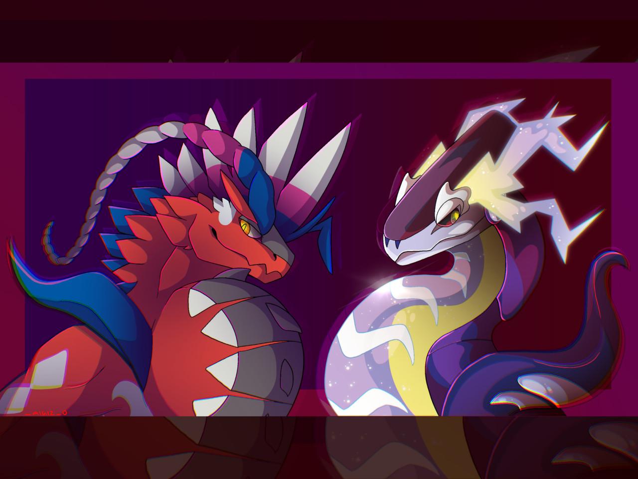 1280x960 Kiraidon and Miraidon Wallpaper by Algiz002 - Fur Affinity [dot] net