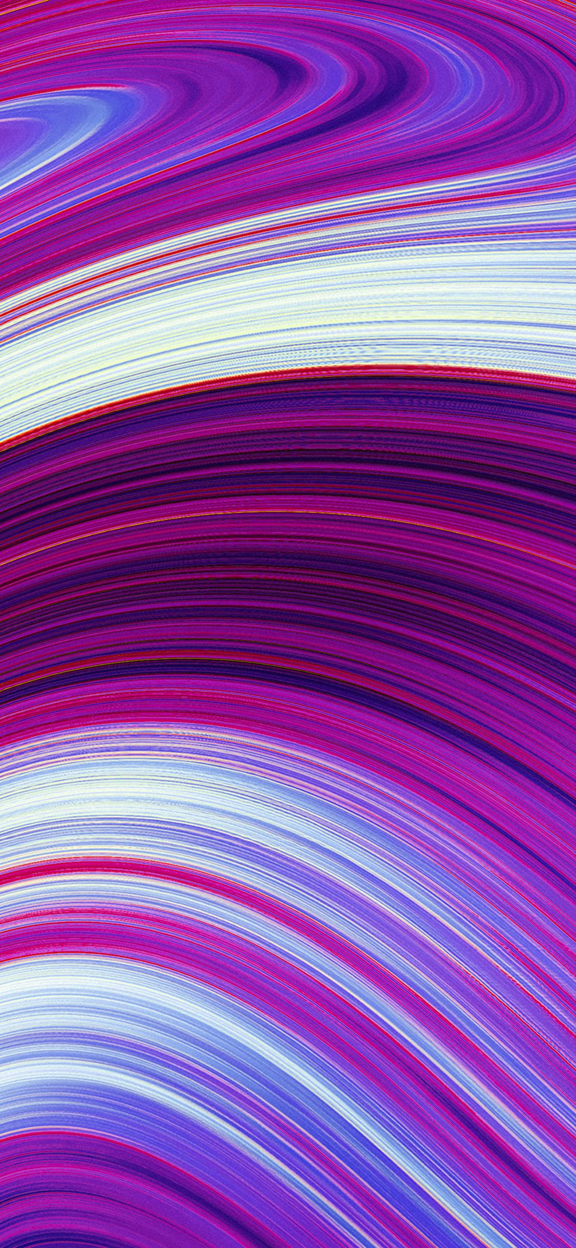 1125x2436 iPhone X wallpaper. line circle art red purple pattern background