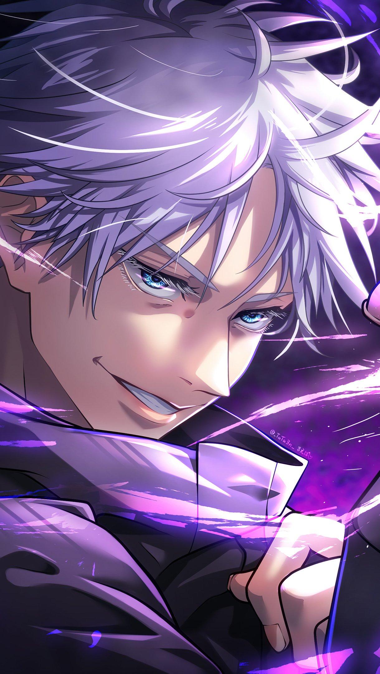 1220x2160 Gojo Satoru Wallpaper
