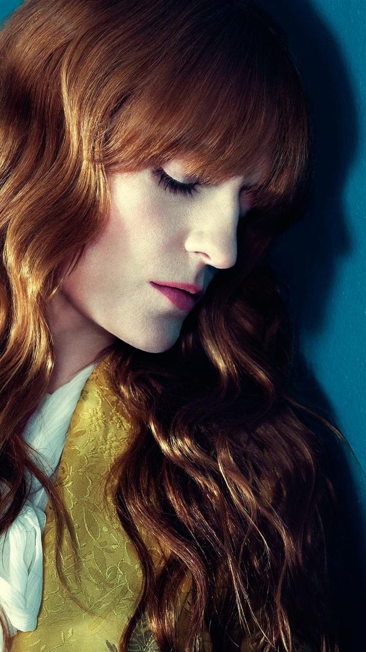 750x1334 Florence Welch 01 750x1334 IPhone 8 7 6 6S Wallpaper, Background, Picture, Image