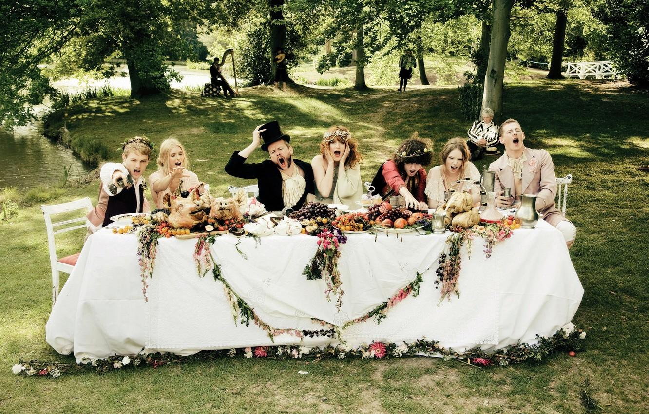 1332x850 Wallpaper Singer, Florence and the Machine, Florence Welch, The shooting of the video image for desktop, section музыка