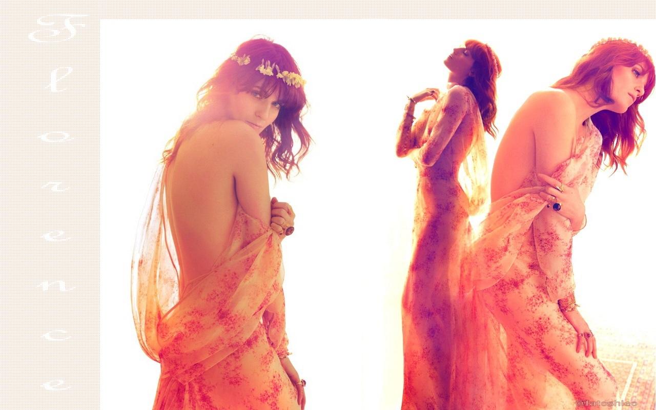 1280x800 Florence Welch + The Machine Wallpaper