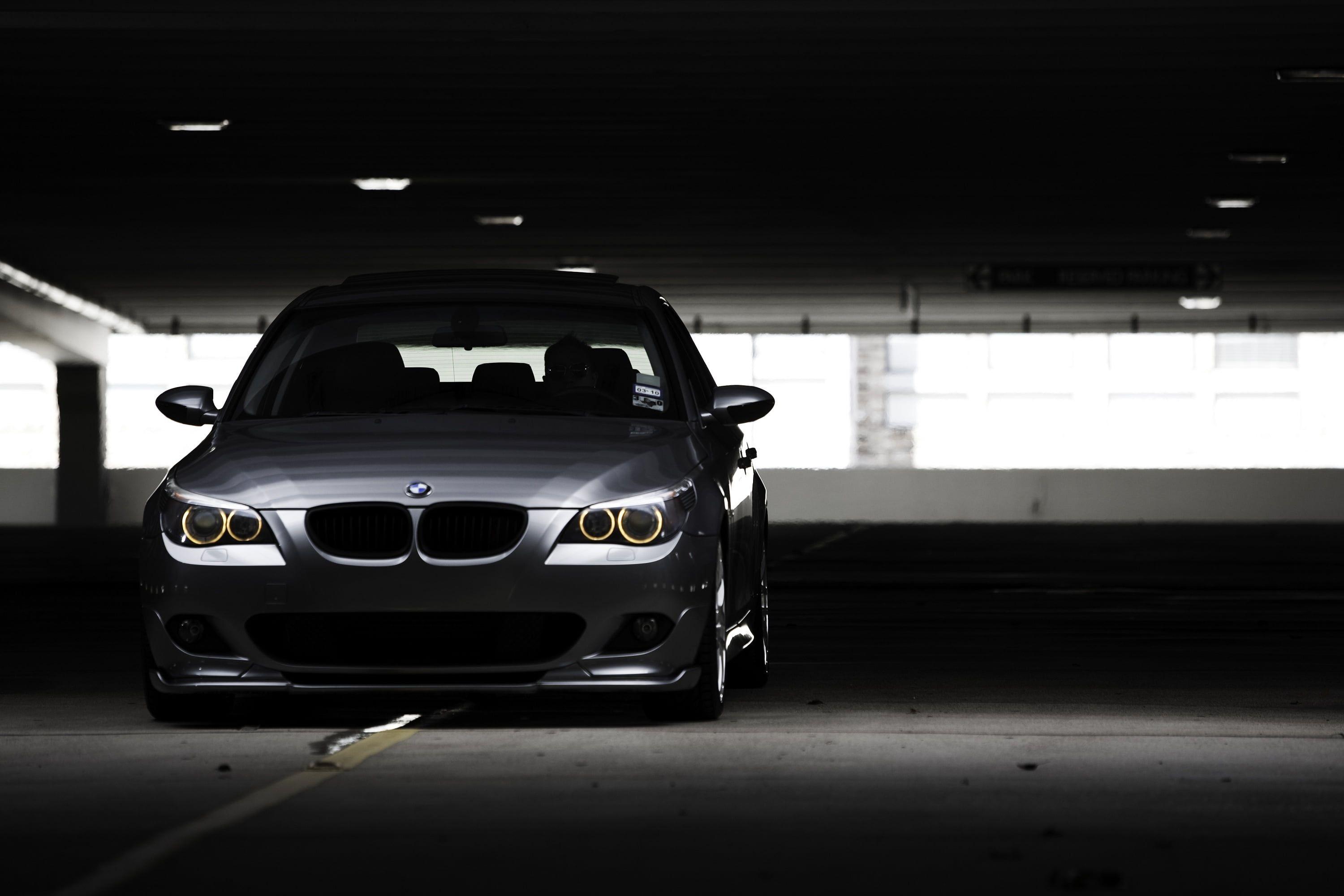 3000x2000 gray BMW E60 M5 sedan #photo #Parking #City #wallpaper #cars #auto #photography #stop the dark background Wallpaper BMW i Bmw e6. Bmw e Bmw, Bmw wallpaper