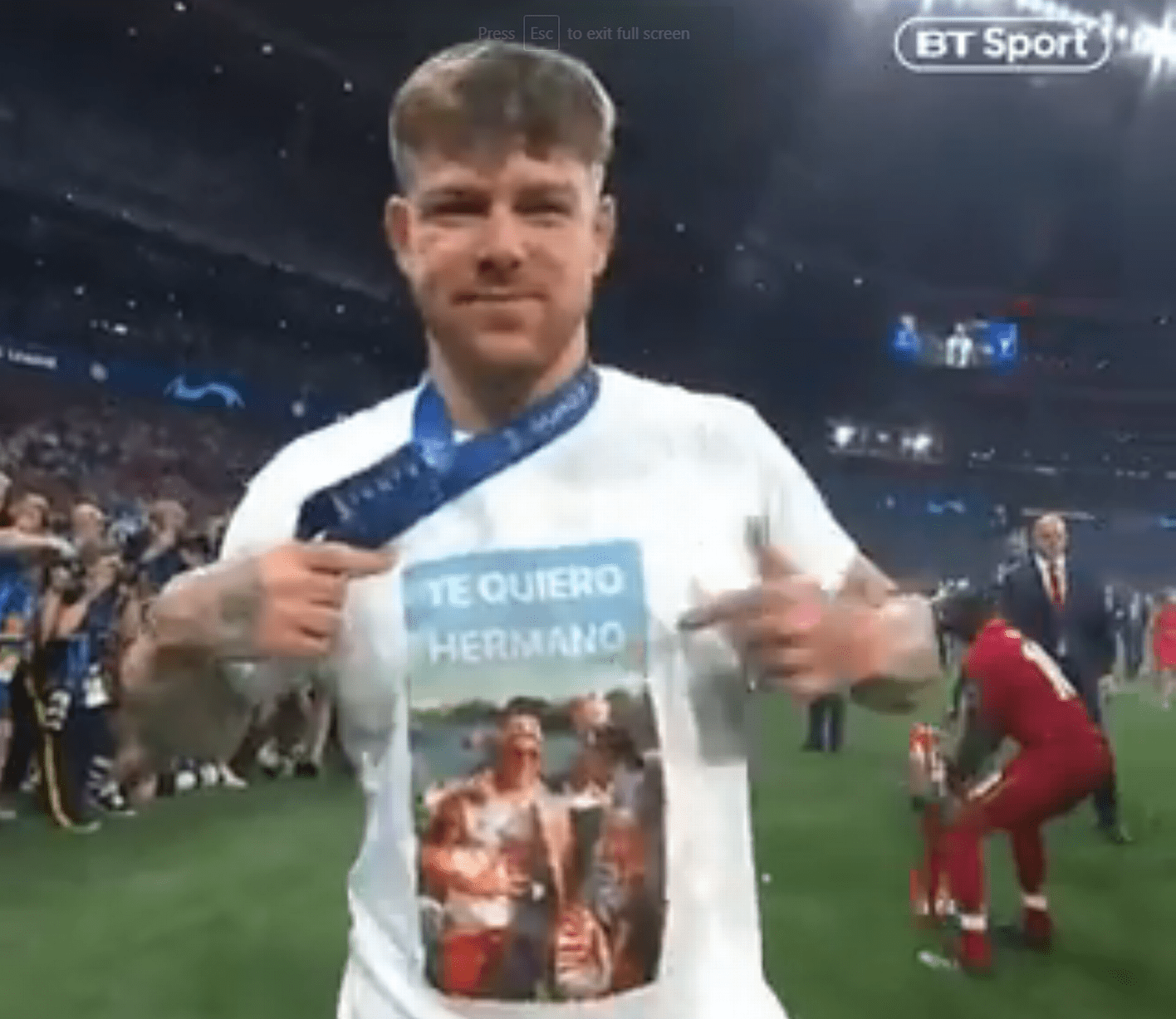1416x1227 The best photo from Liverpool's Champions League final against Tottenham in Madrid