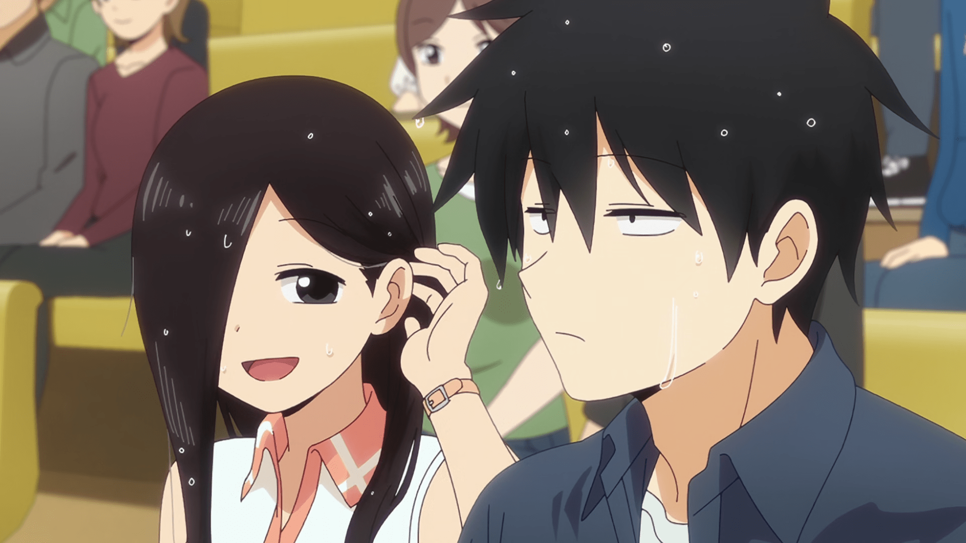 1920x1080 My Senpai Is Annoying Episode 8: Sakurai and Kazama Go On a Date