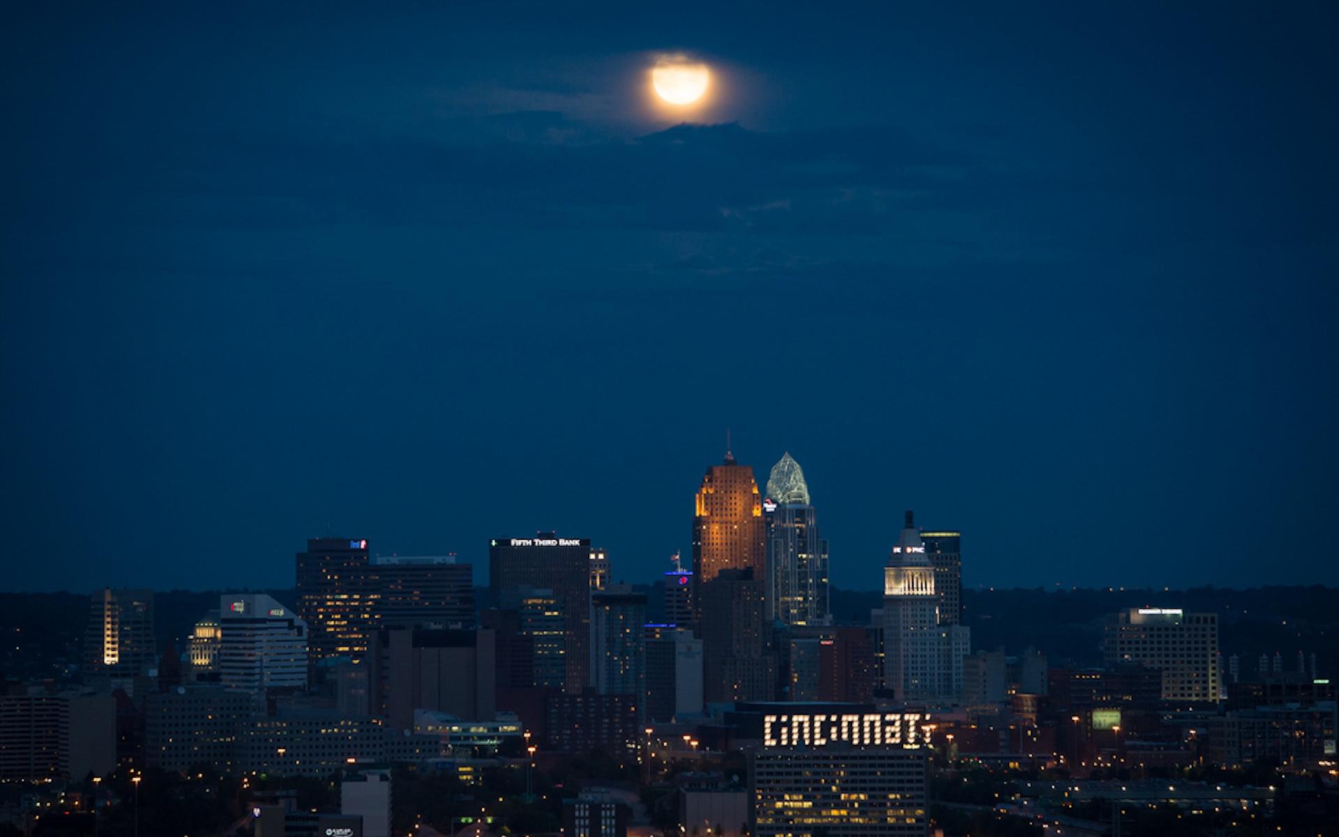 Cincinnati Skyline Wallpapers - Top Free Cincinnati Skyline Backgrounds