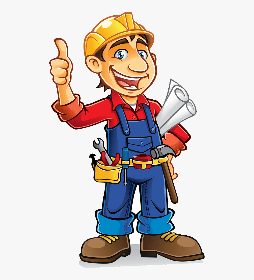 860x947 Renovation Clipart, Png Download Background Construction Worker Clipart, Png Download, Transparent Png Image