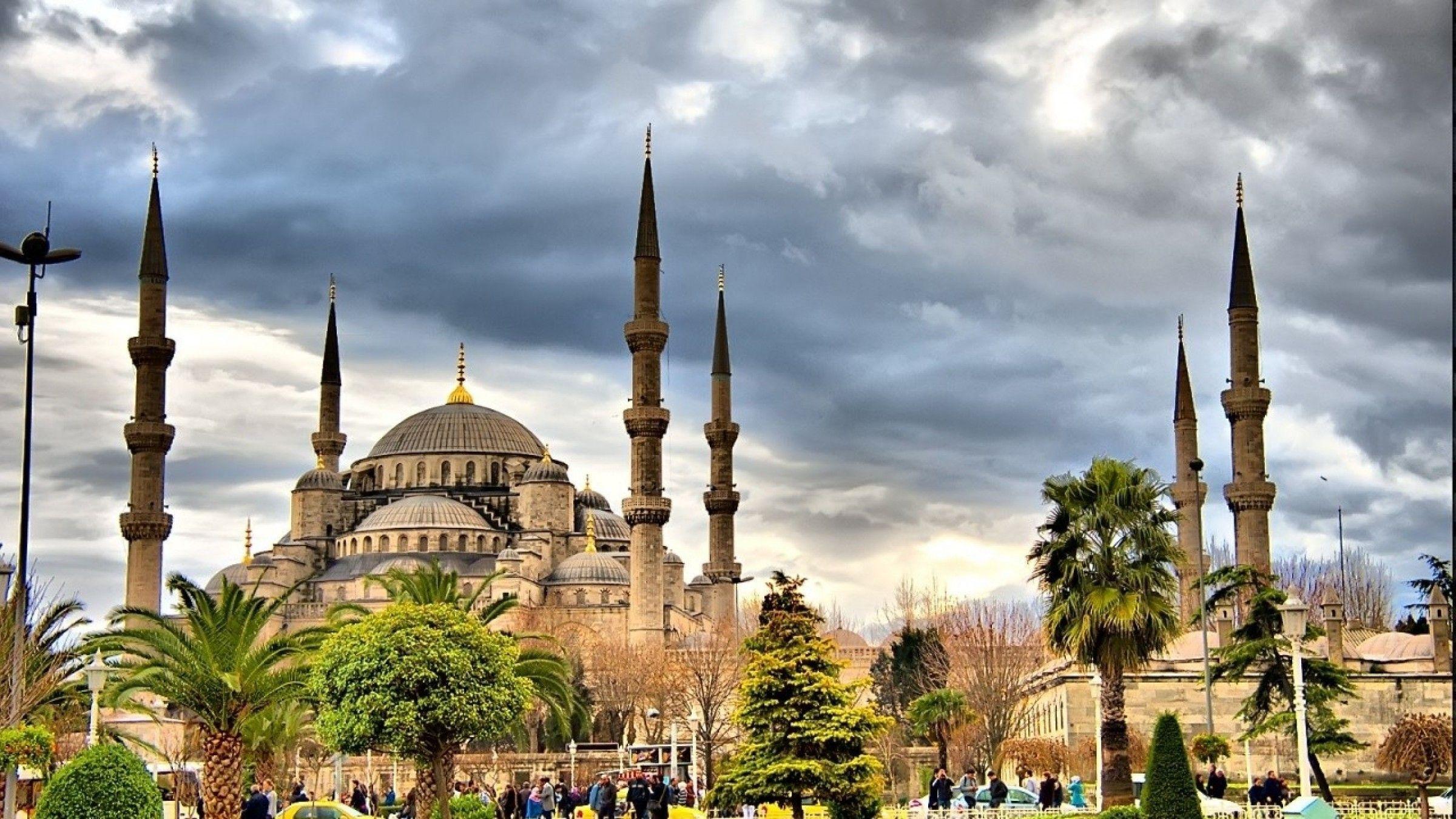 2400x1350 Hagia Sophia Wallpaper