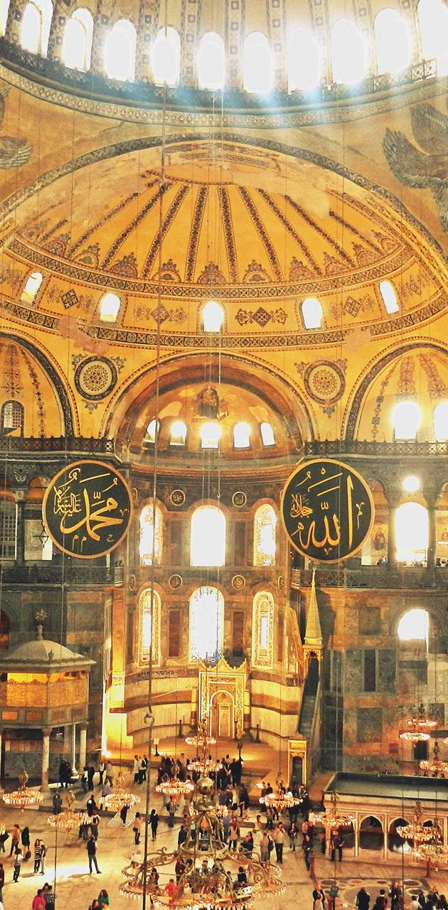 630x1280 Hagia Sophia wallpaper