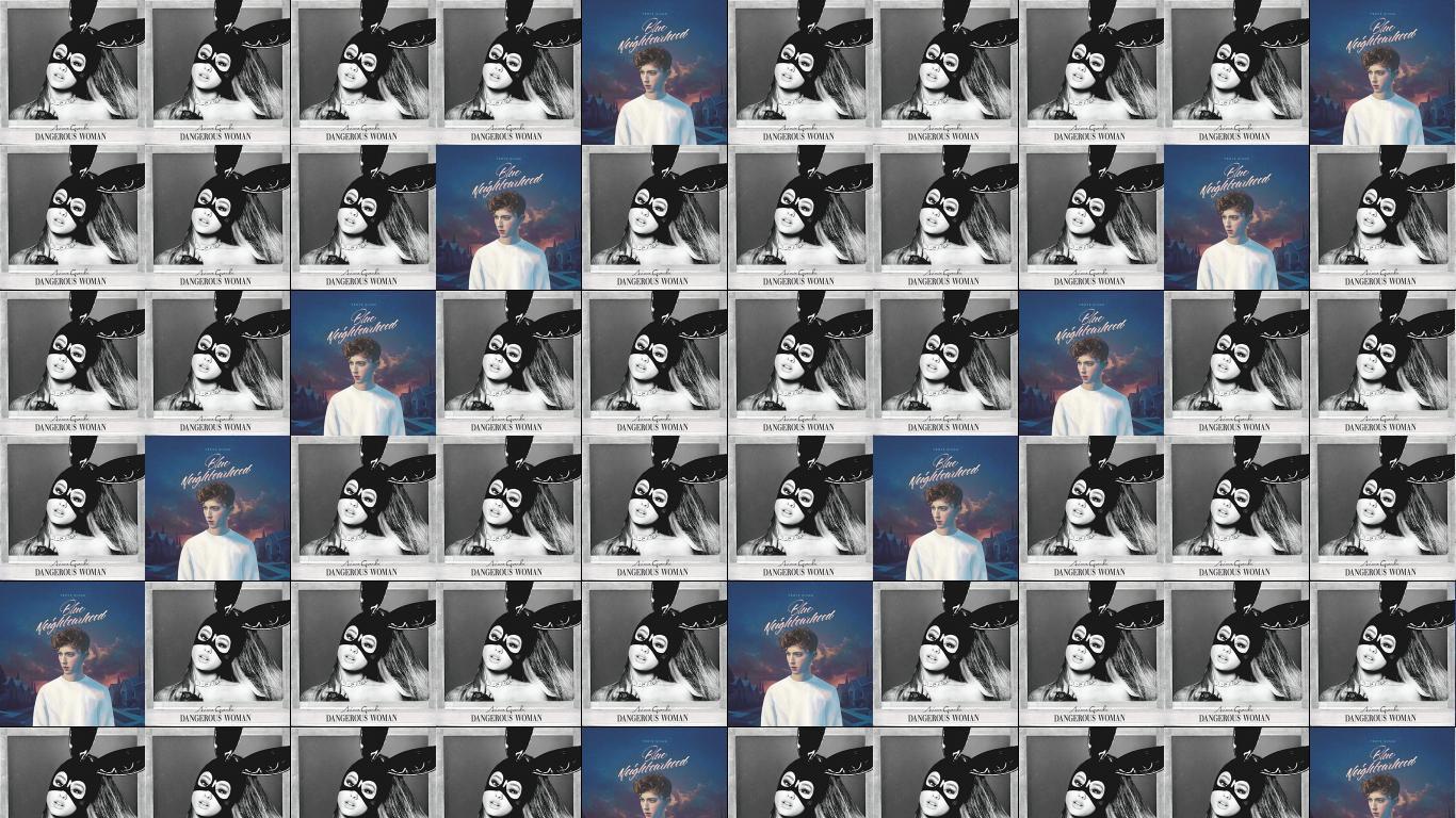 1366x768 Ariana Grande Dangerous Woman Dangerous Woman Wallpaper « Tiled Desktop Wallpaper